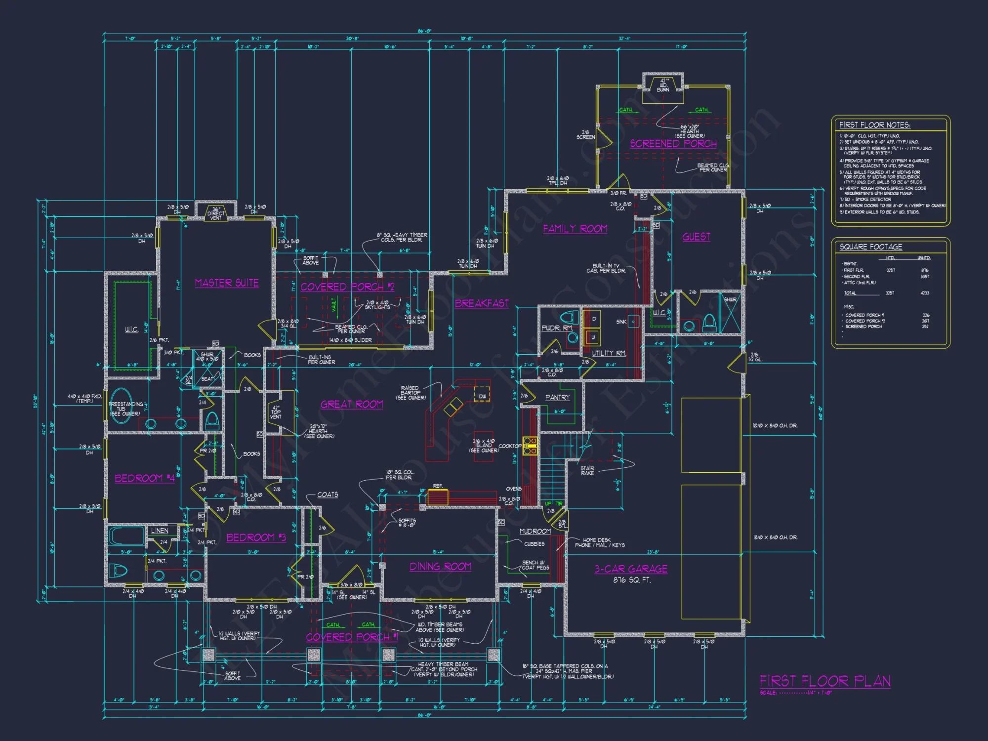 Versatile house Blueprint with Floor Plan & CAD Designs