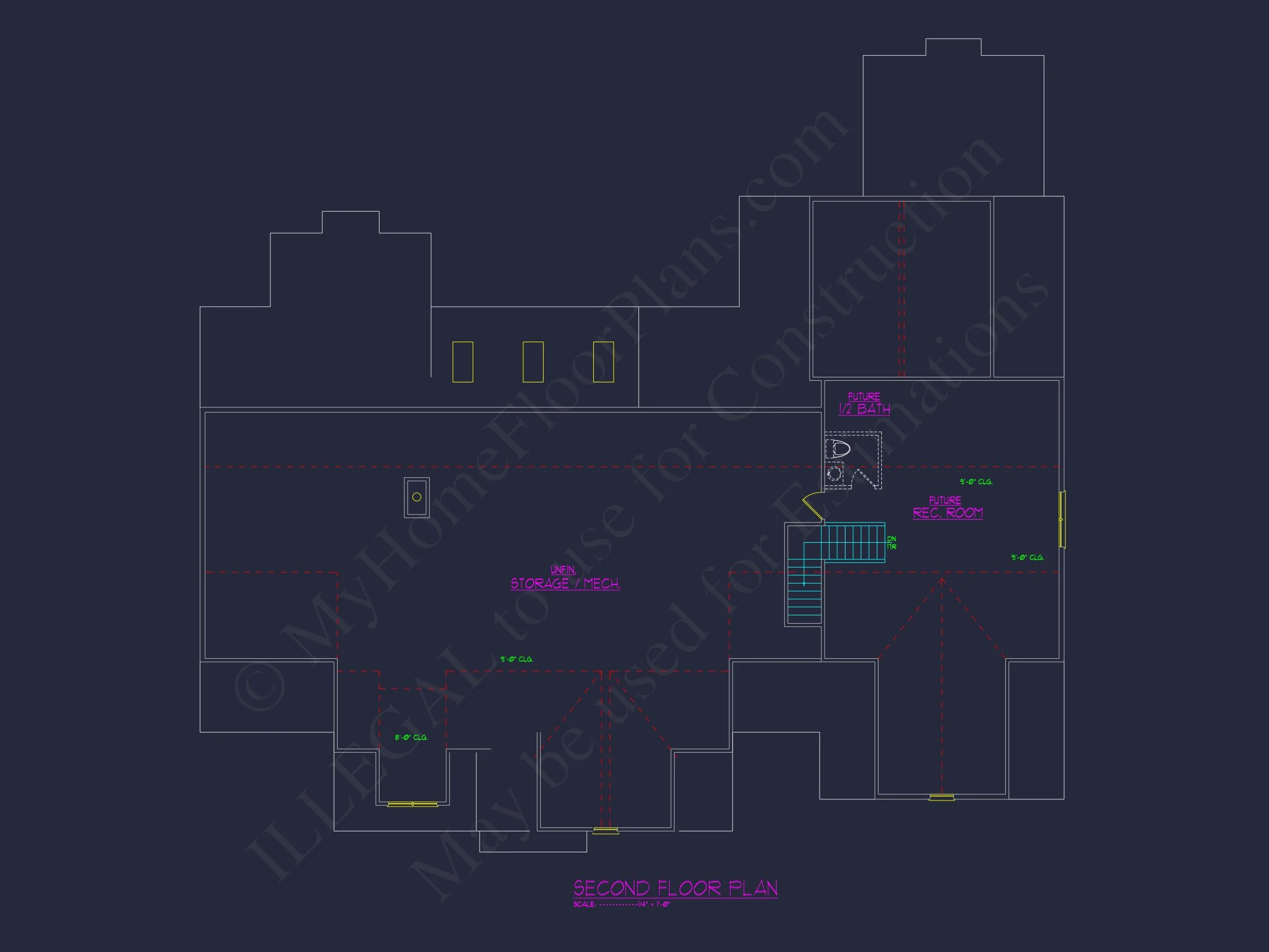 13-1065 HOUSE PLAN - Versatile House Blueprint with Floor Plan & CAD Designs 6 Versatile house Blueprint with Floor Plan & CAD Designs