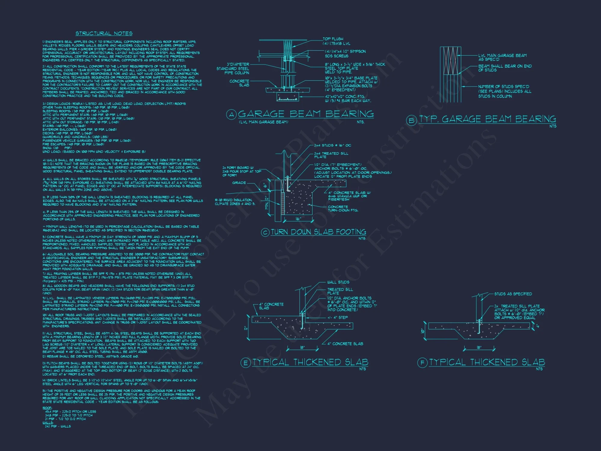 Classic Suburban house Plan with 3 Stories and CAD Designs