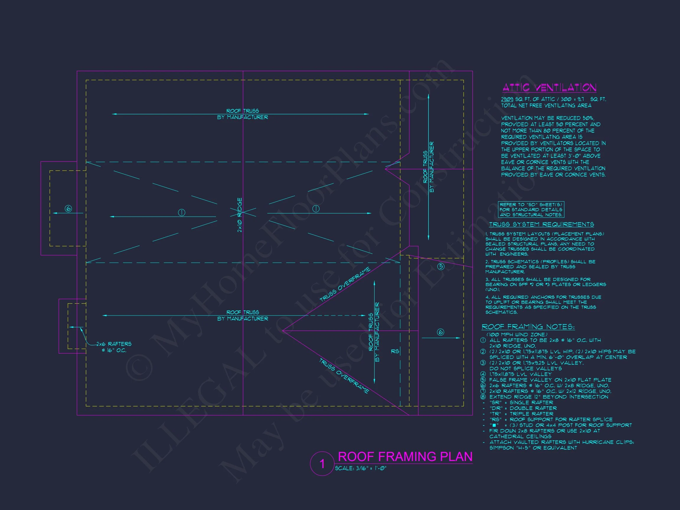 Classic Suburban house Plan with 3 Stories and CAD Designs