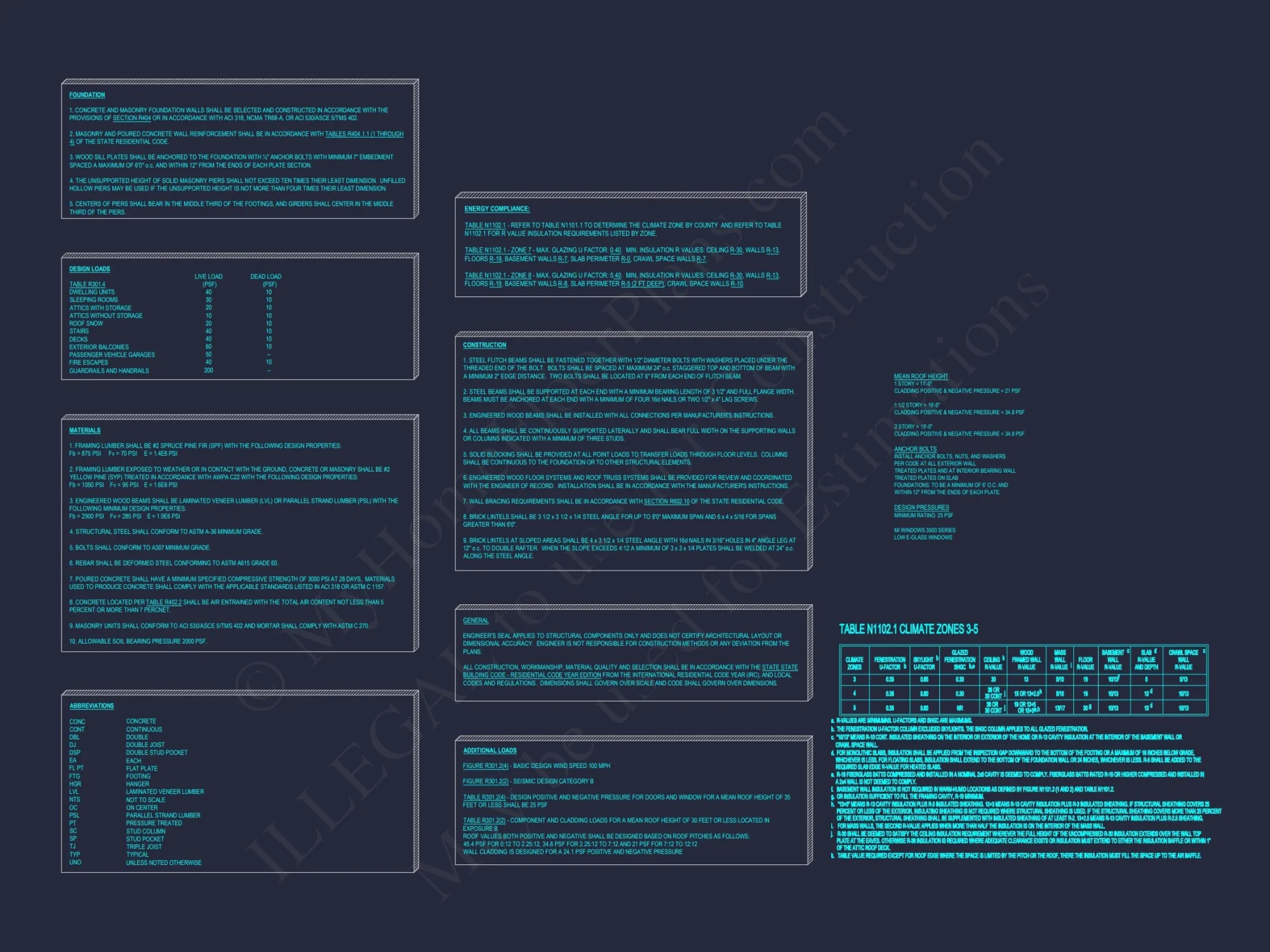 Traditional house Plan Blueprint with CAD Designs for Builders
