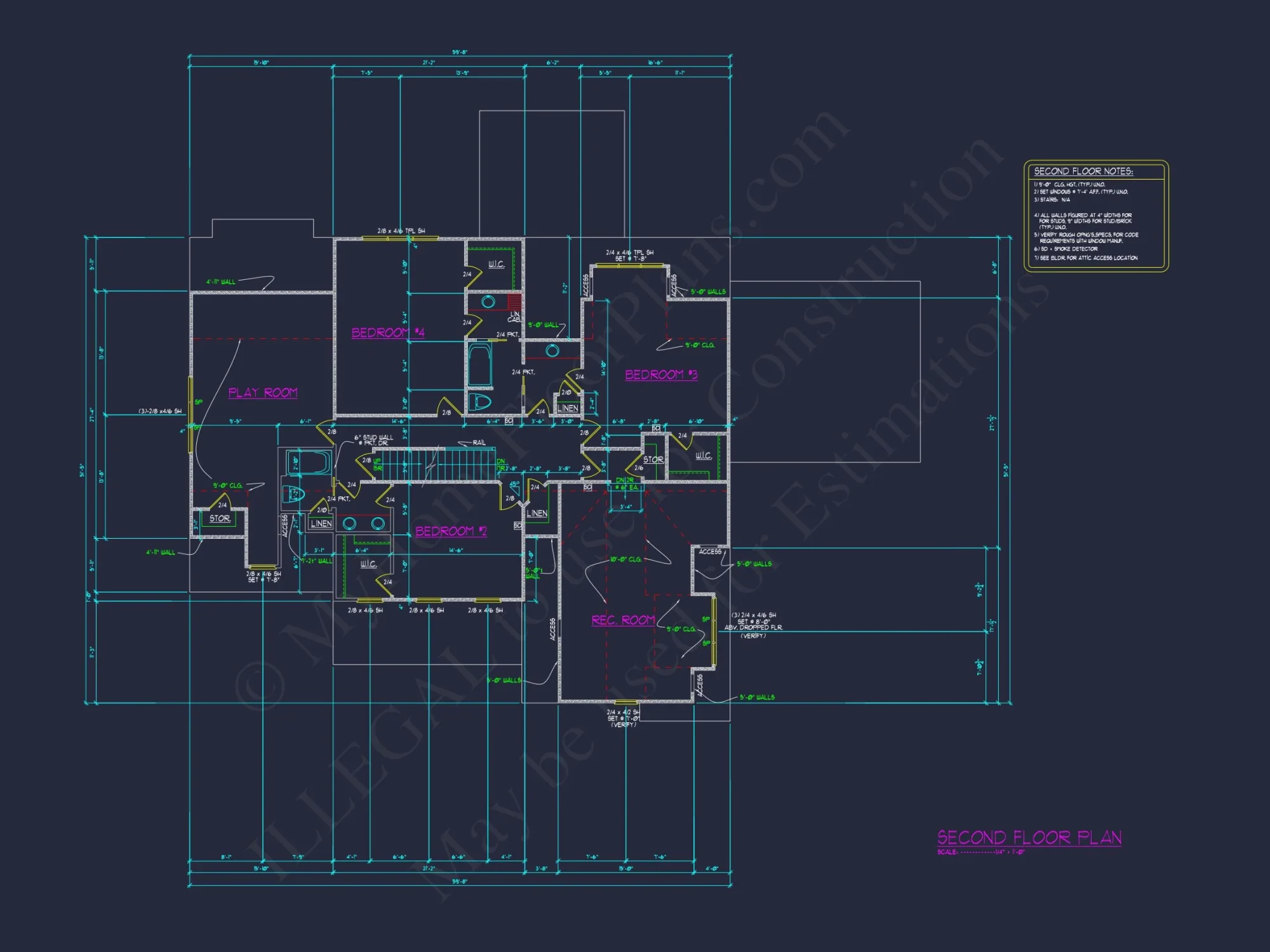 Craftsman house Plan with 2-Story Design, CAD Blueprint & Features