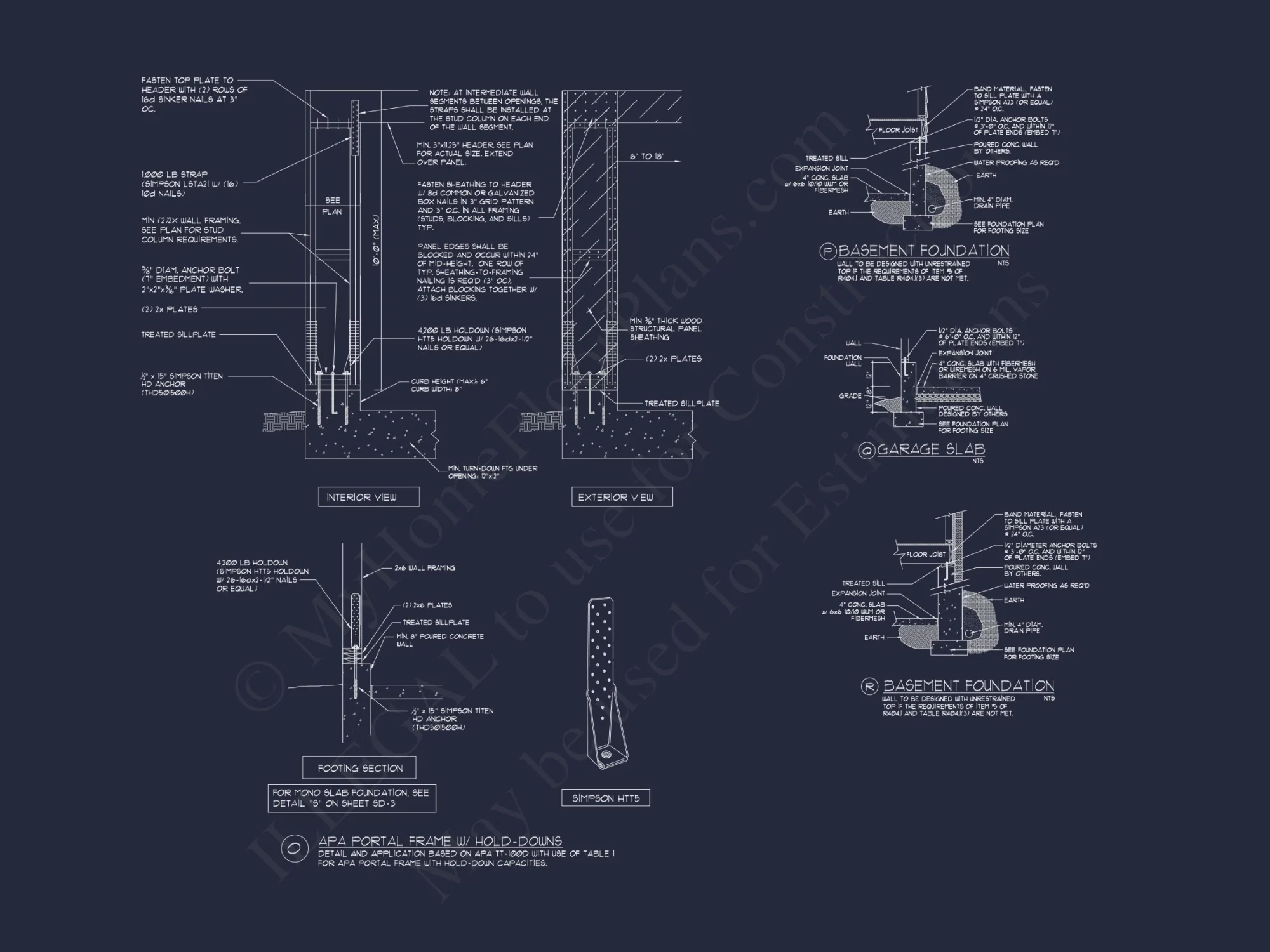 "Image of detailed CAD blueprint designs for an elegant house plan 74"