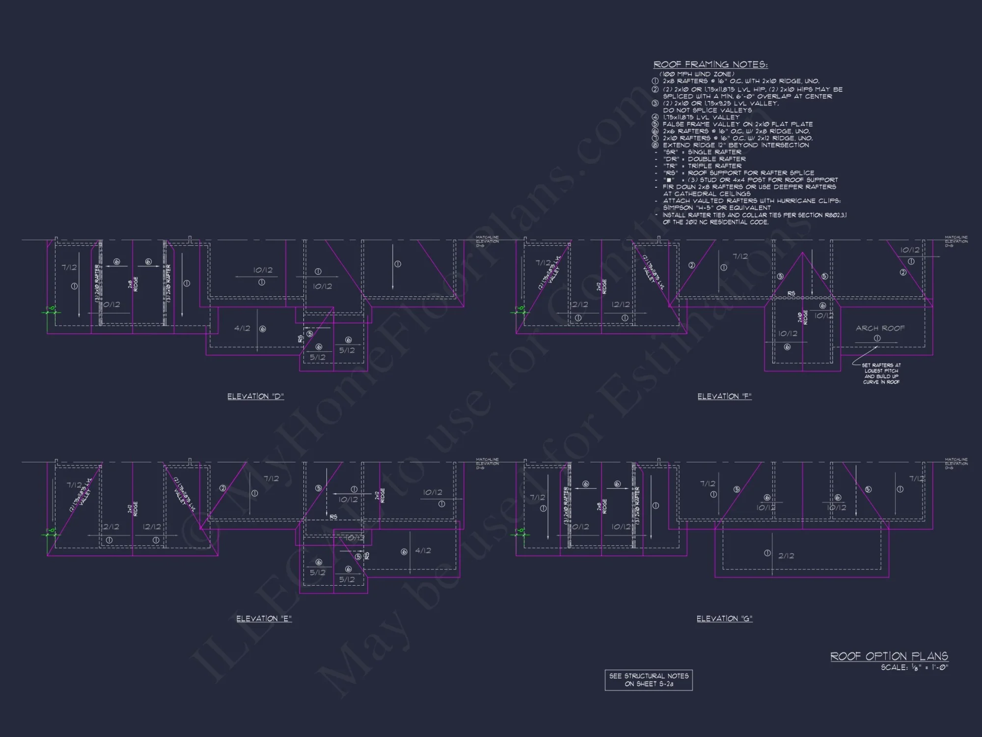 "An elegant house plan with detailed CAD blueprint designs number 70"