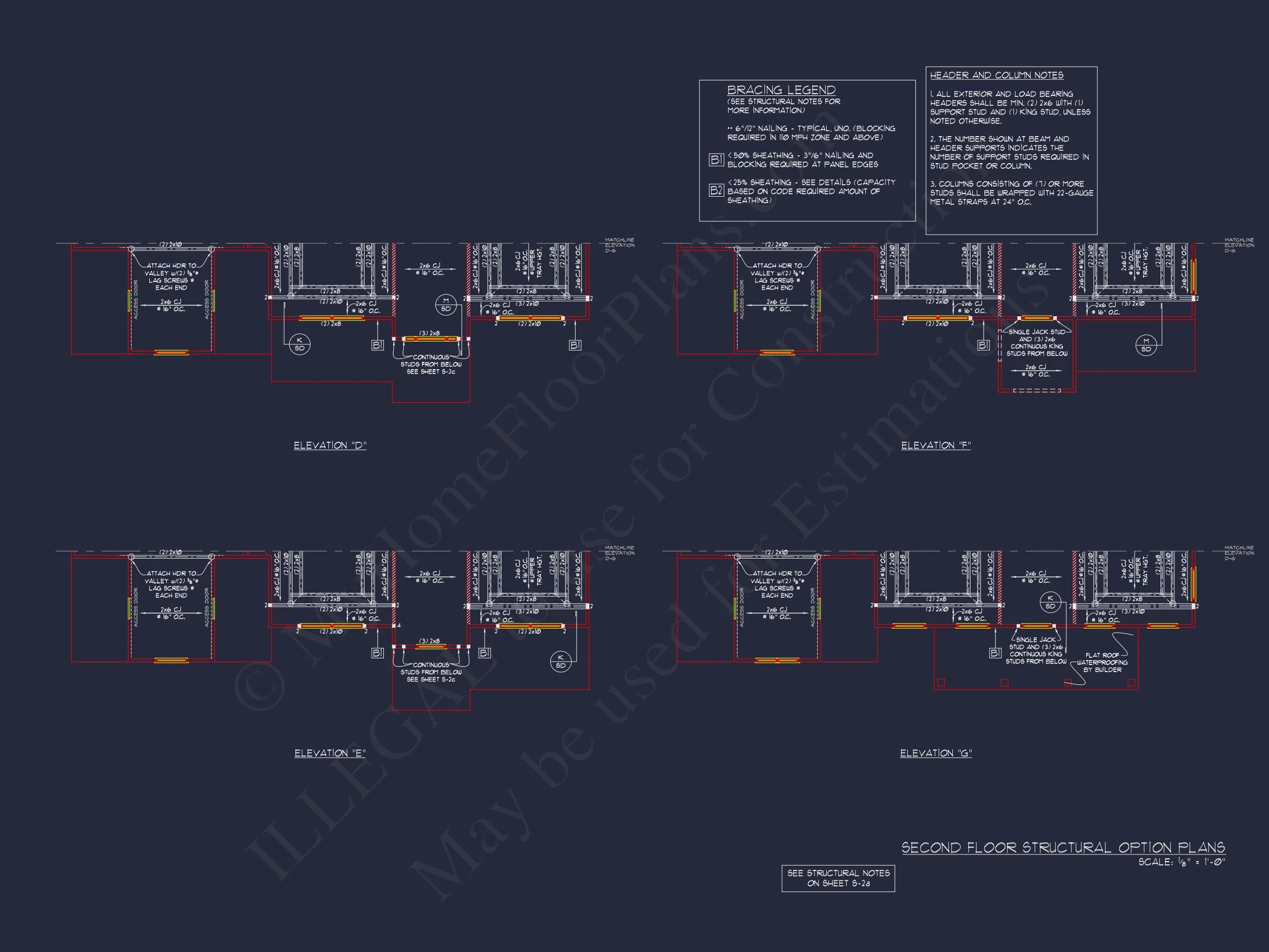 "Elegant house plan with detailed CAD blueprint designs image number 67"