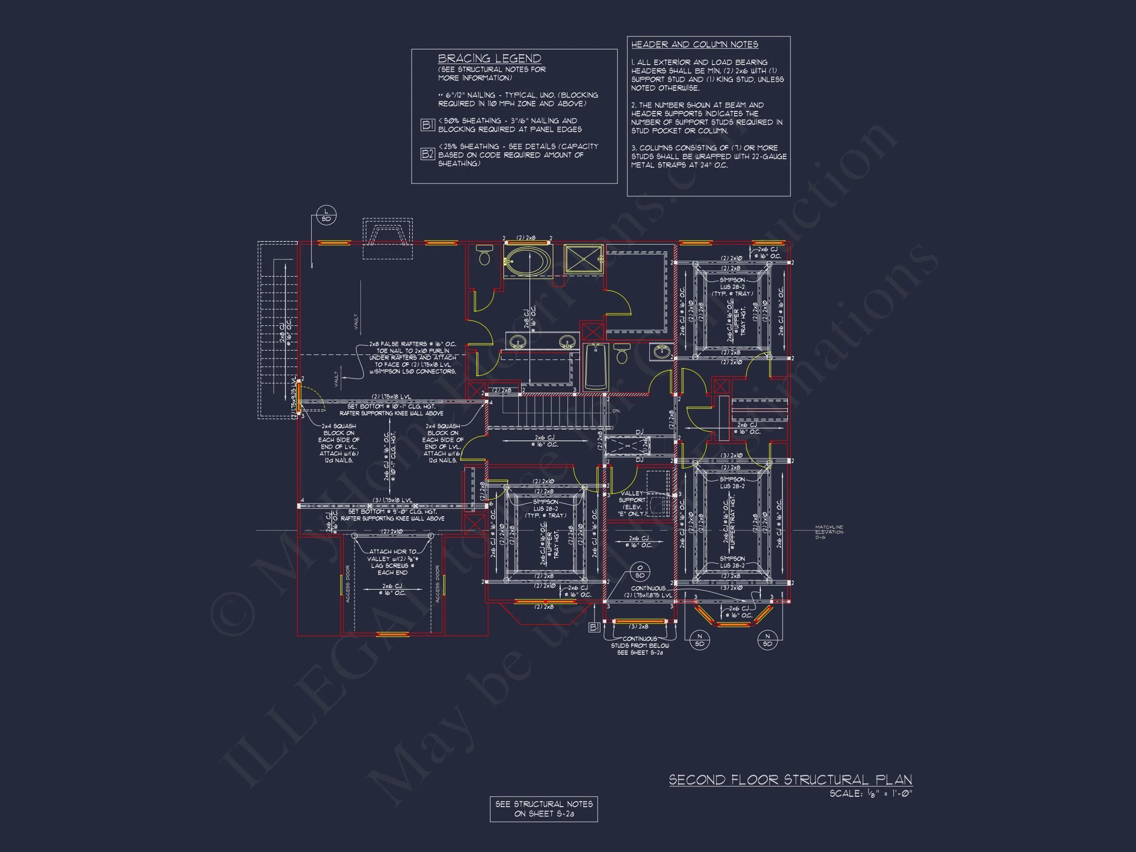 "Elegant house plan featuring detailed CAD blueprint designs number 66"