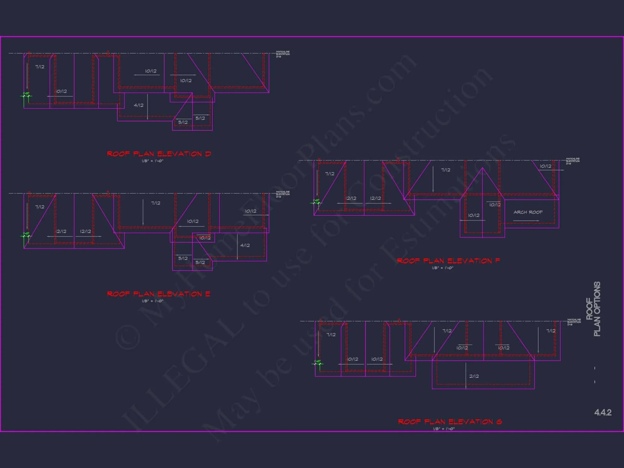 Elegant house Plan with Detailed CAD Blueprint Designs