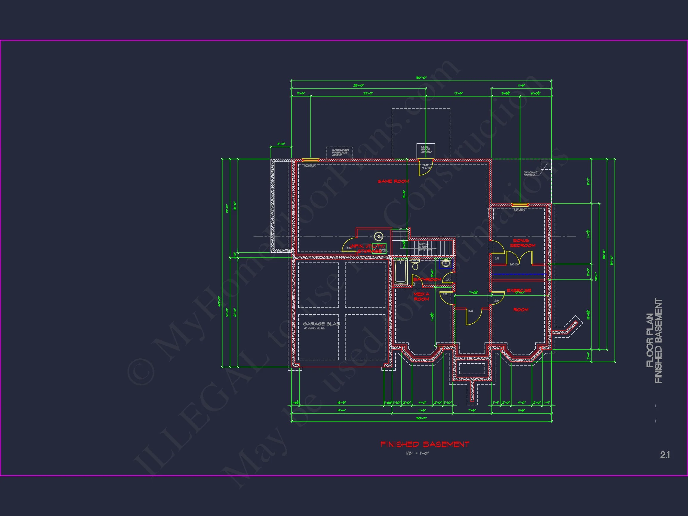 Elegant house Plan with Detailed CAD Blueprint Designs