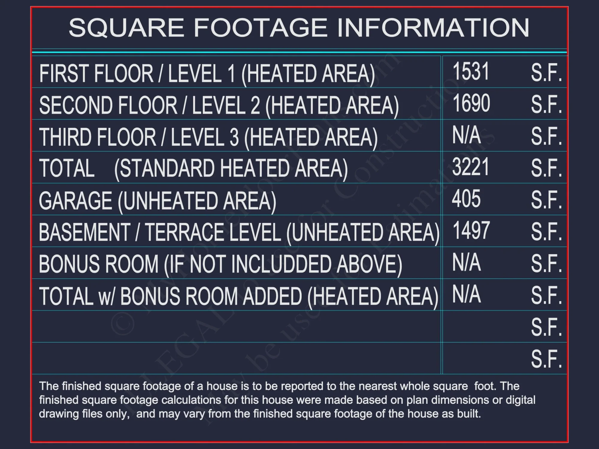Elegant house Plan with Detailed CAD Blueprint Designs