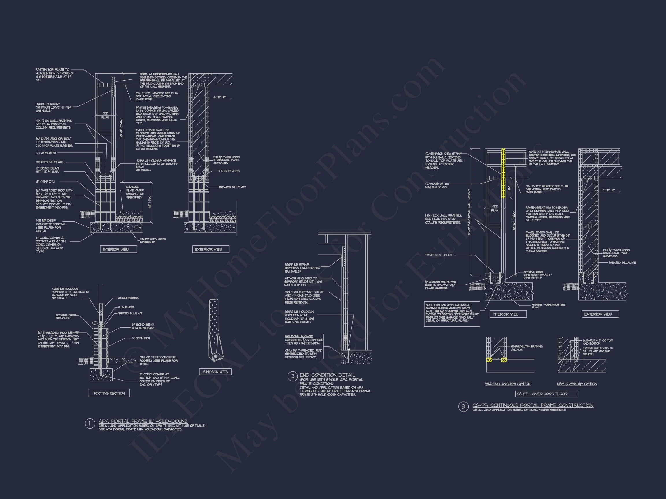 Architectural house Design with 3D Floor Plans and Blueprints