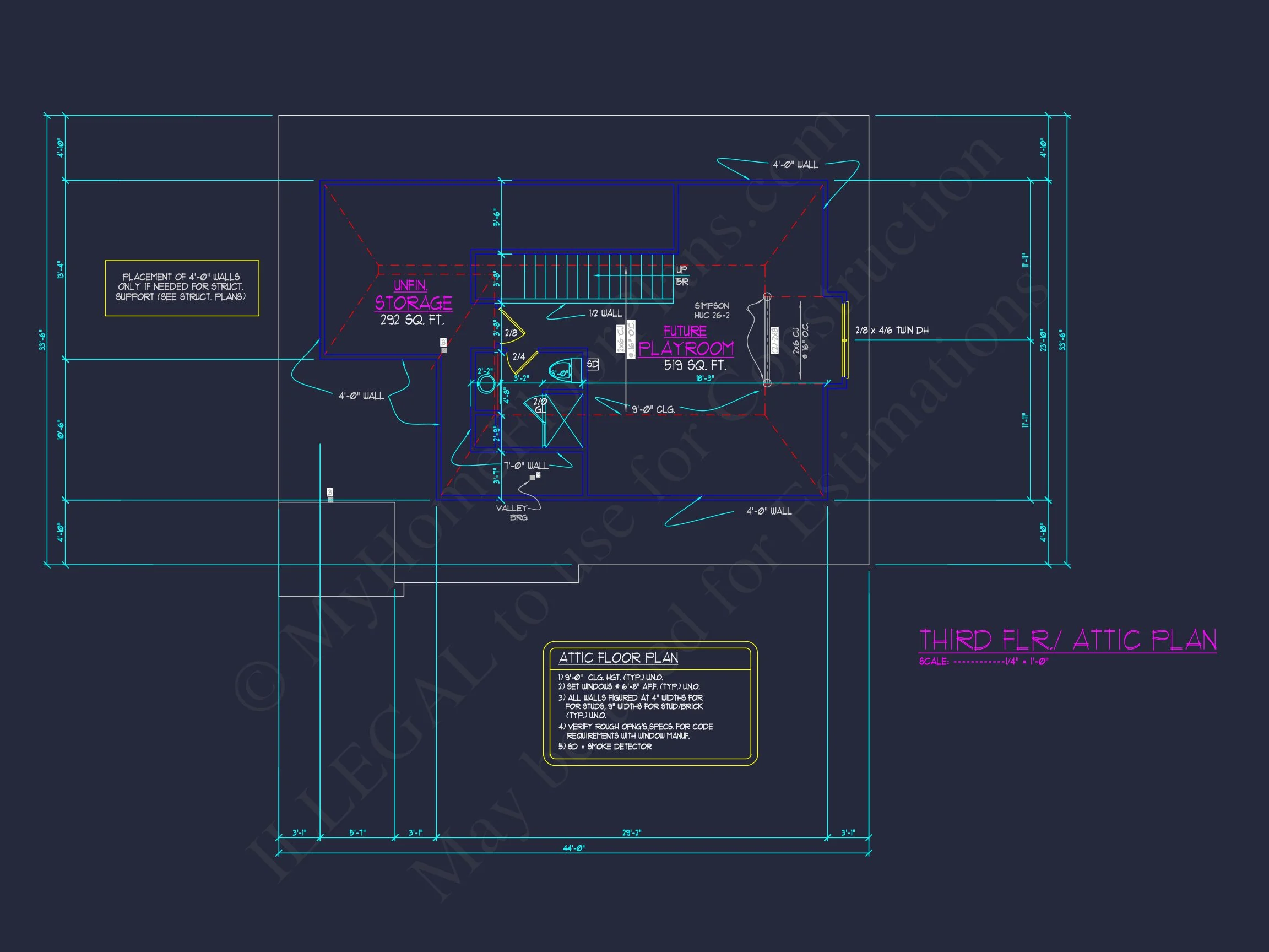 Architectural house Design with 3D Floor Plans and Blueprints