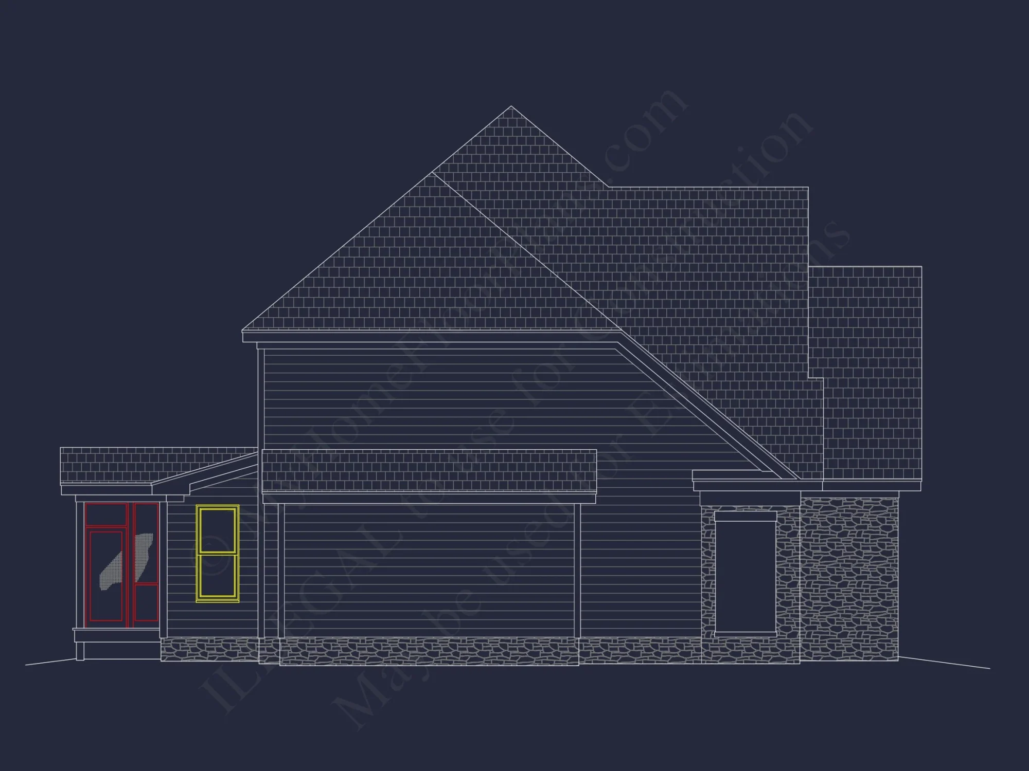 Architectural house Design with 3D Floor Plans and Blueprints