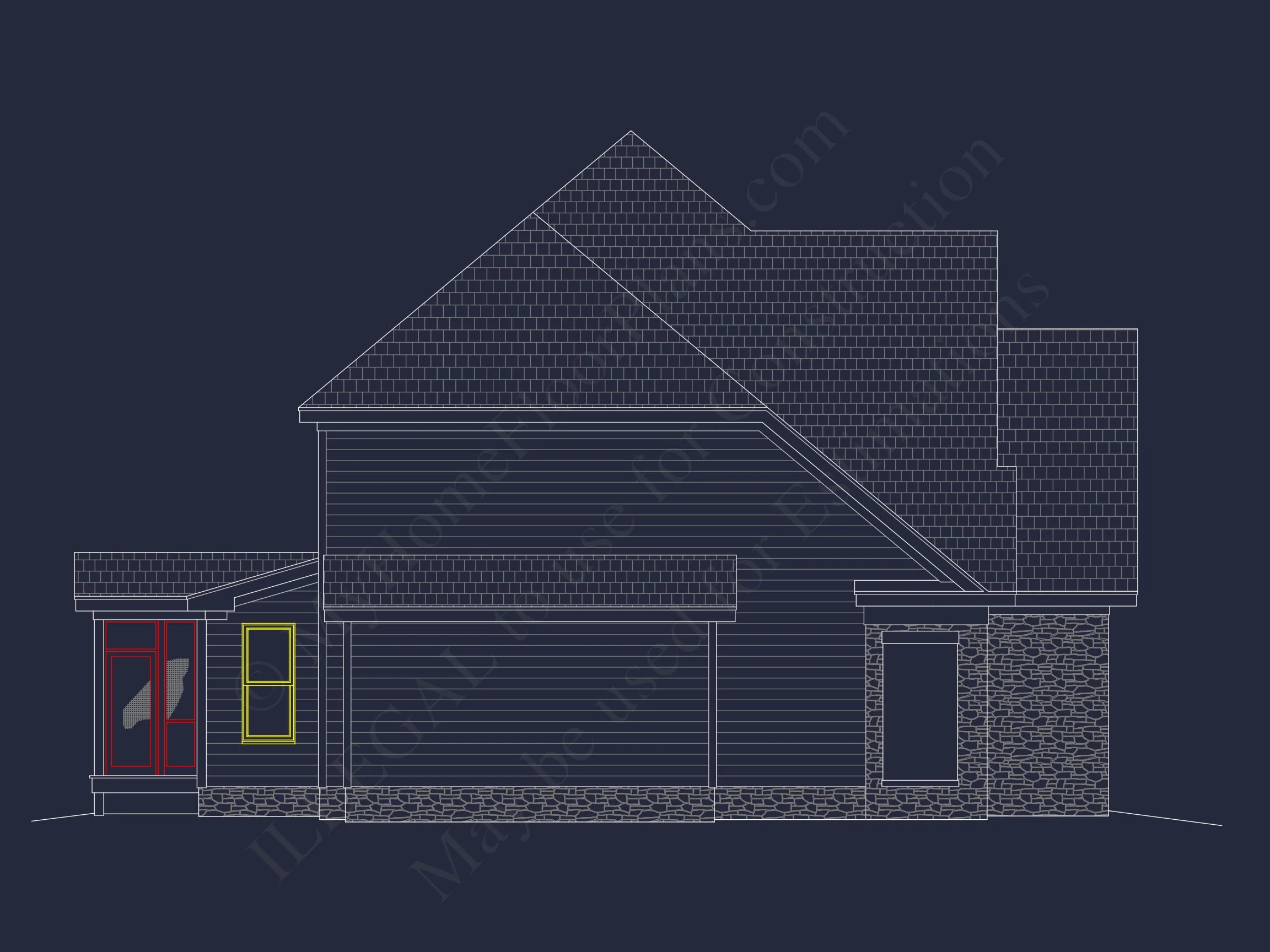 Architectural house Design with 3D Floor Plans and Blueprints