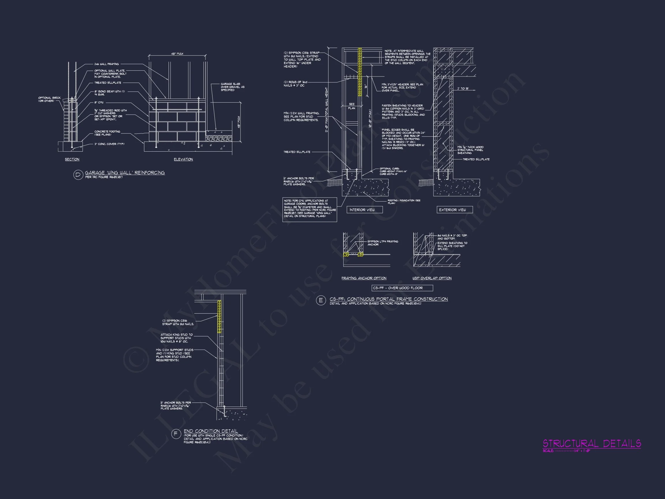 Colonial Craftsman house Plan Featuring 3 Floors & CAD Designs