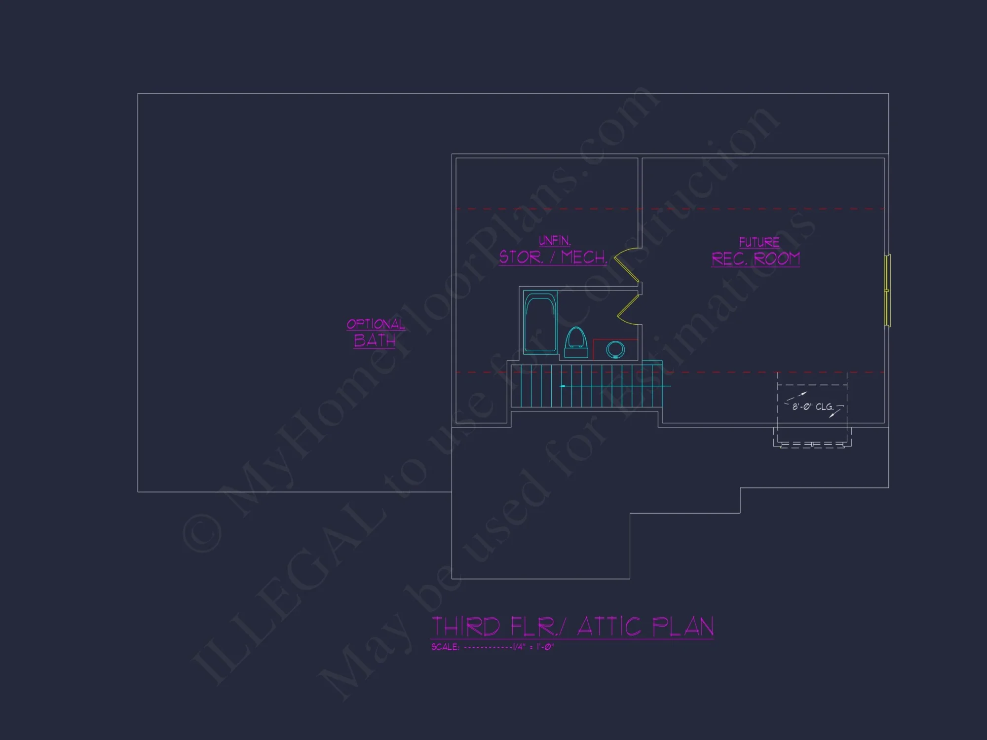 Colonial Craftsman house Plan Featuring 3 Floors & CAD Designs