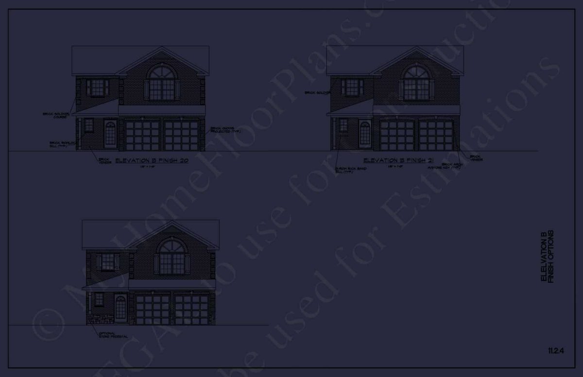 Modern house Plan with Spacious Floor Plans & CAD Designs