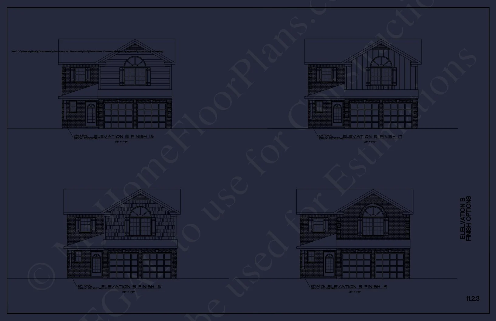 Modern house Plan with Spacious Floor Plans & CAD Designs