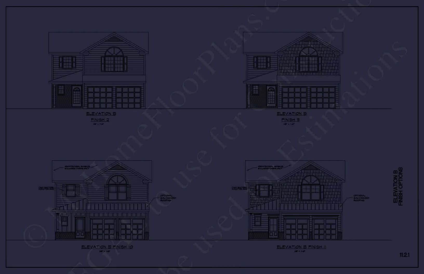 Modern house Plan with Spacious Floor Plans & CAD Designs