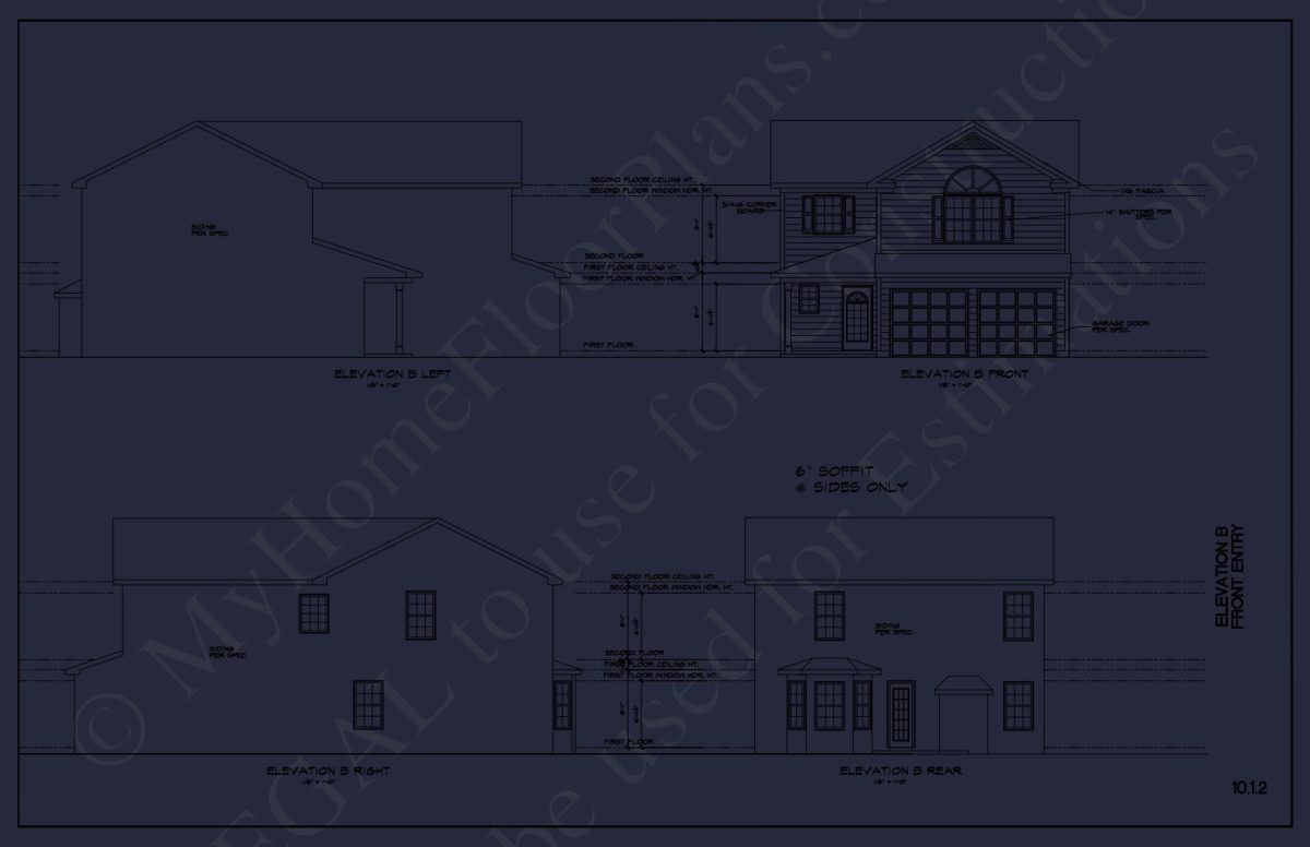 Modern house Plan with Spacious Floor Plans & CAD Designs