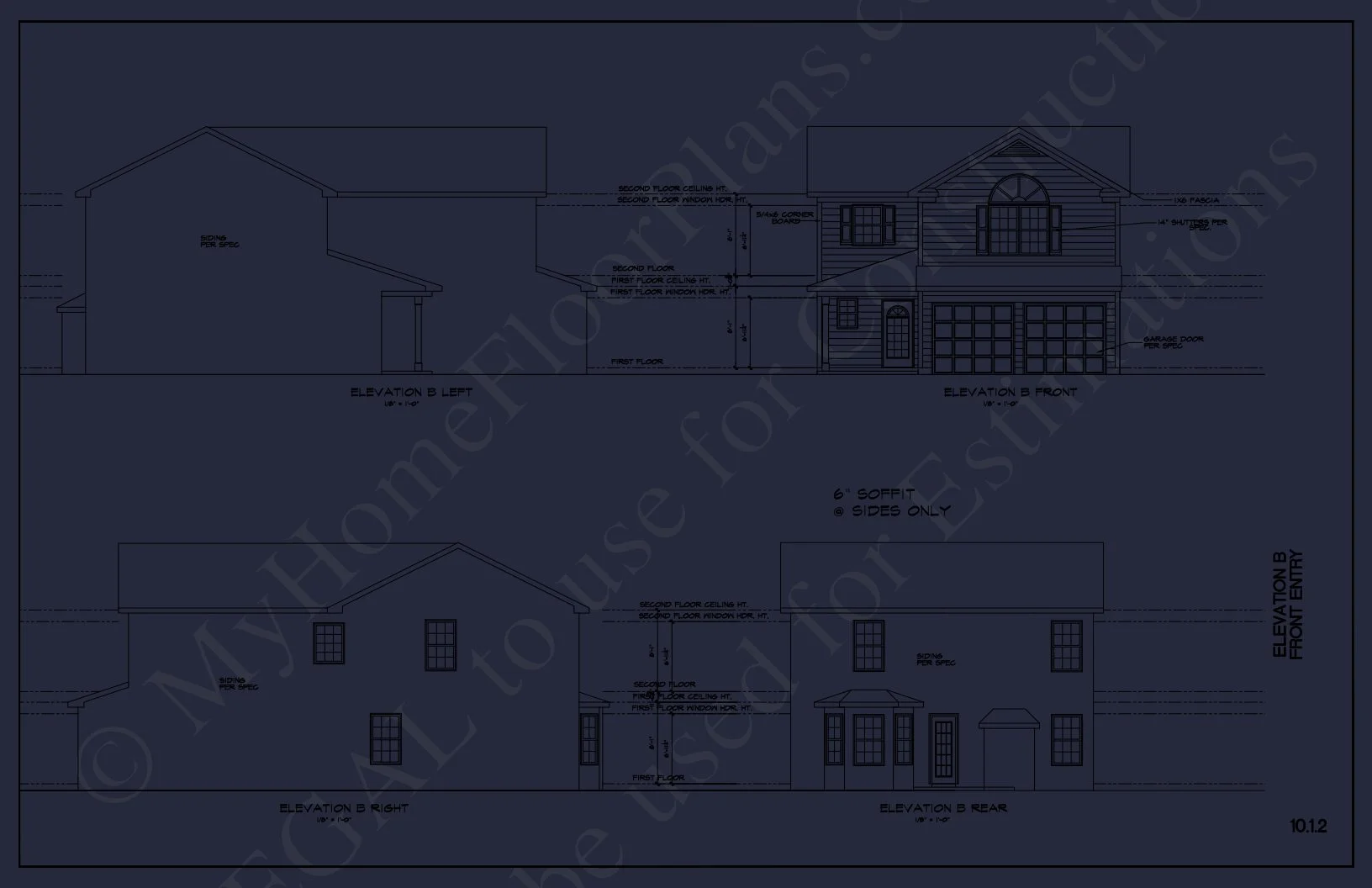 Modern house Plan with Spacious Floor Plans & CAD Designs