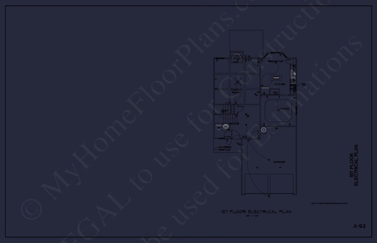 Modern house Plan with Spacious Floor Plans & CAD Designs