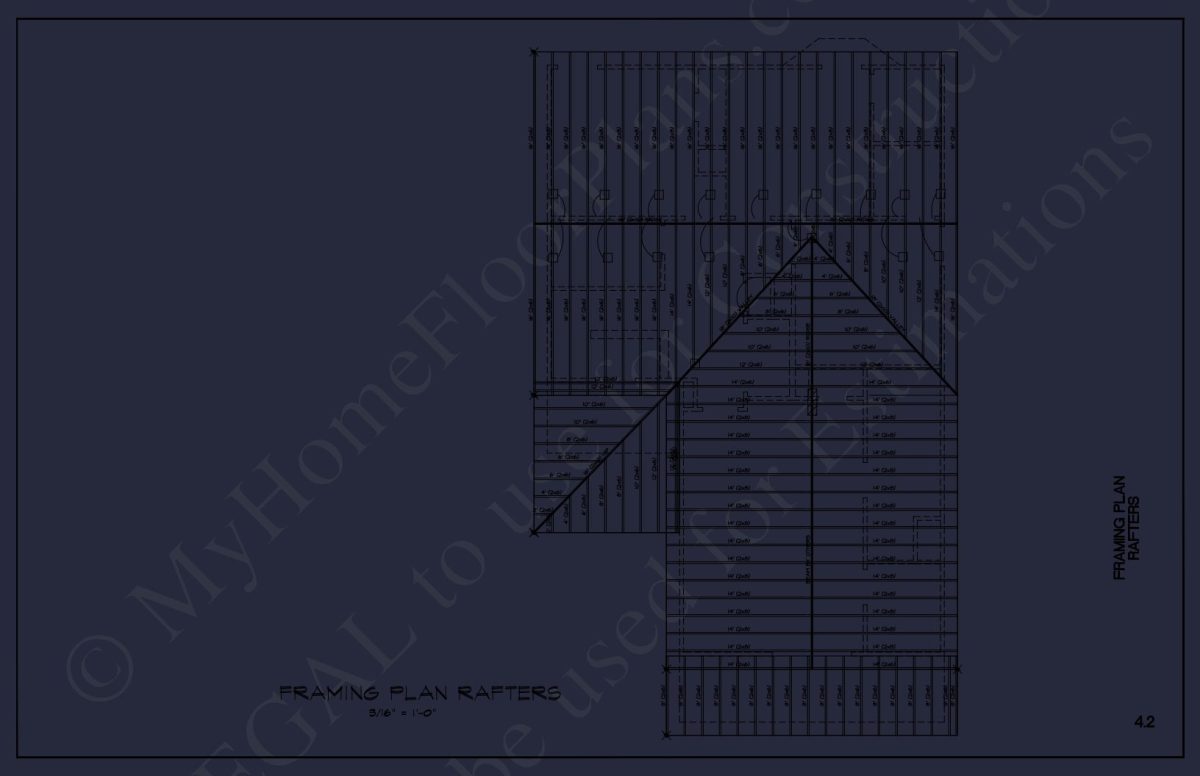 Modern house Plan with Spacious Floor Plans & CAD Designs