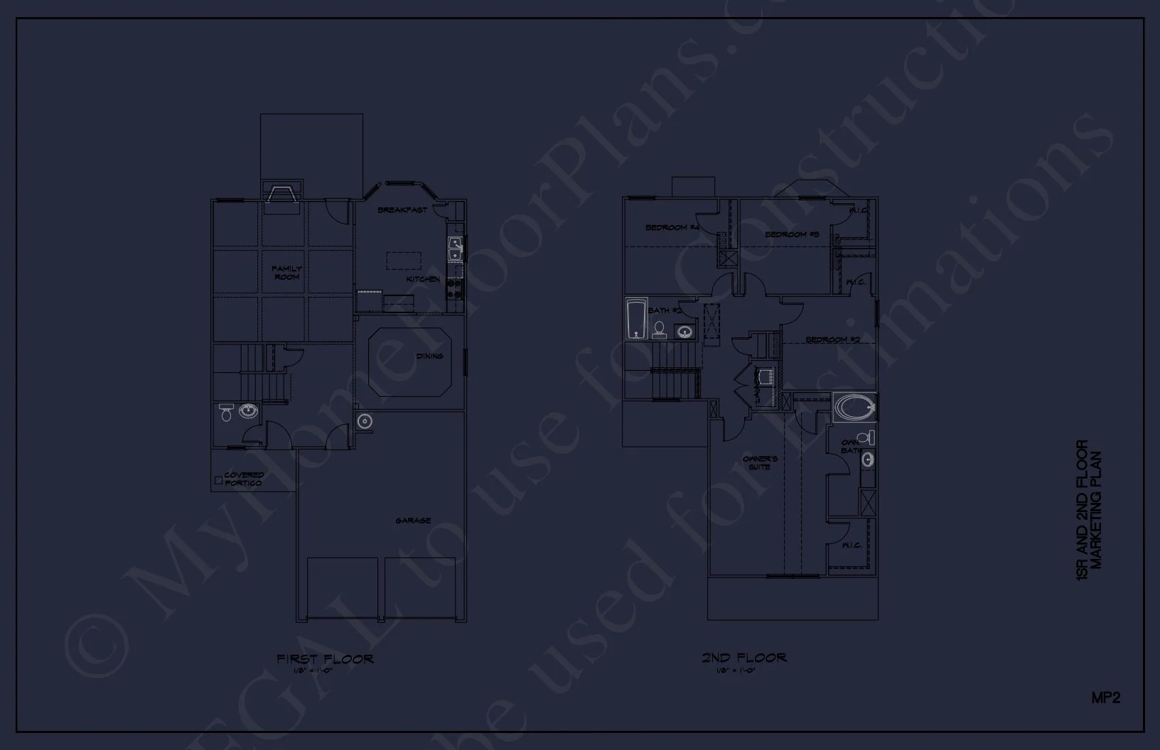 Modern house Plan with Spacious Floor Plans & CAD Designs