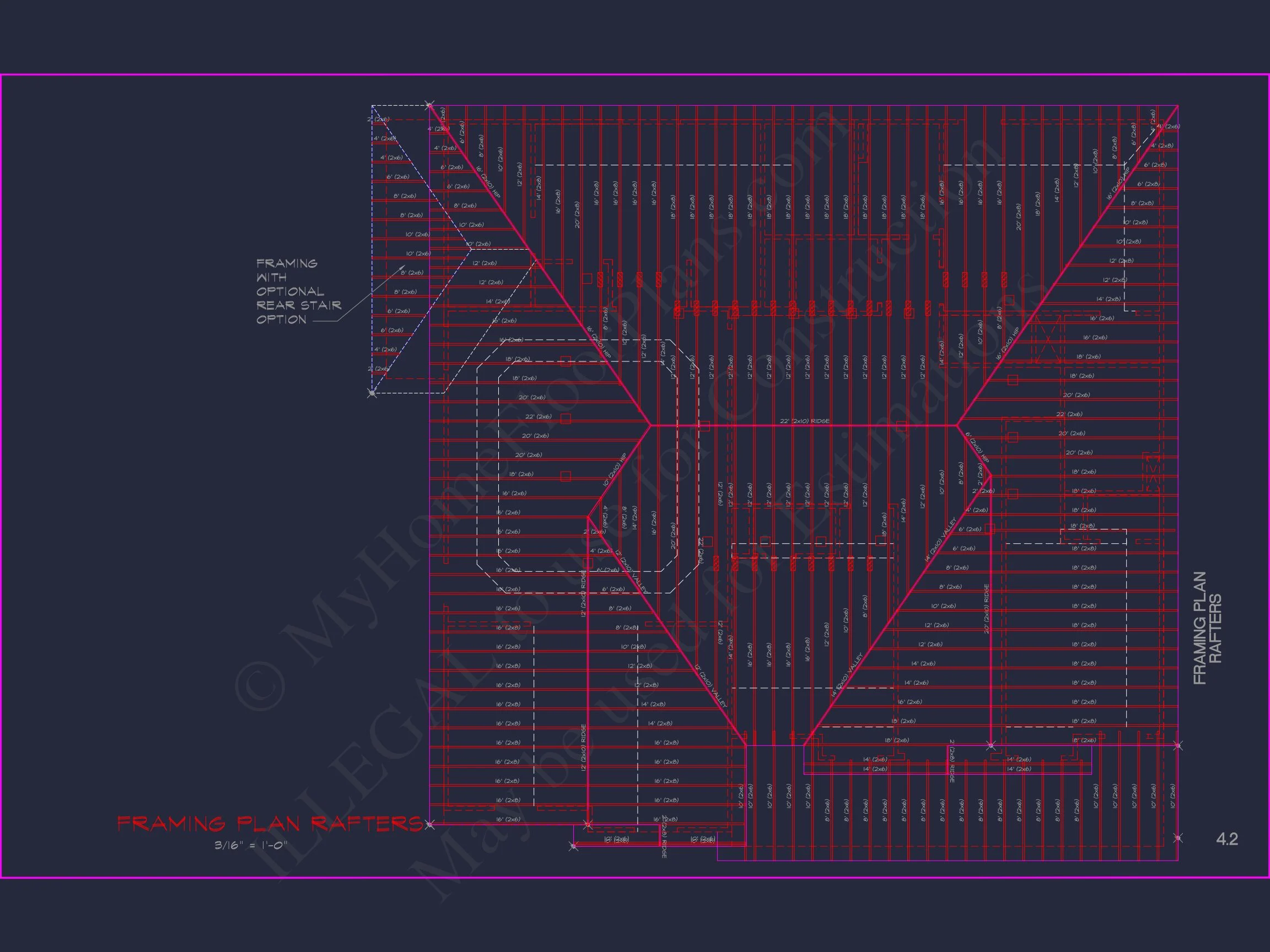 Modern house Plan with Spacious Floor Plans & CAD Designs