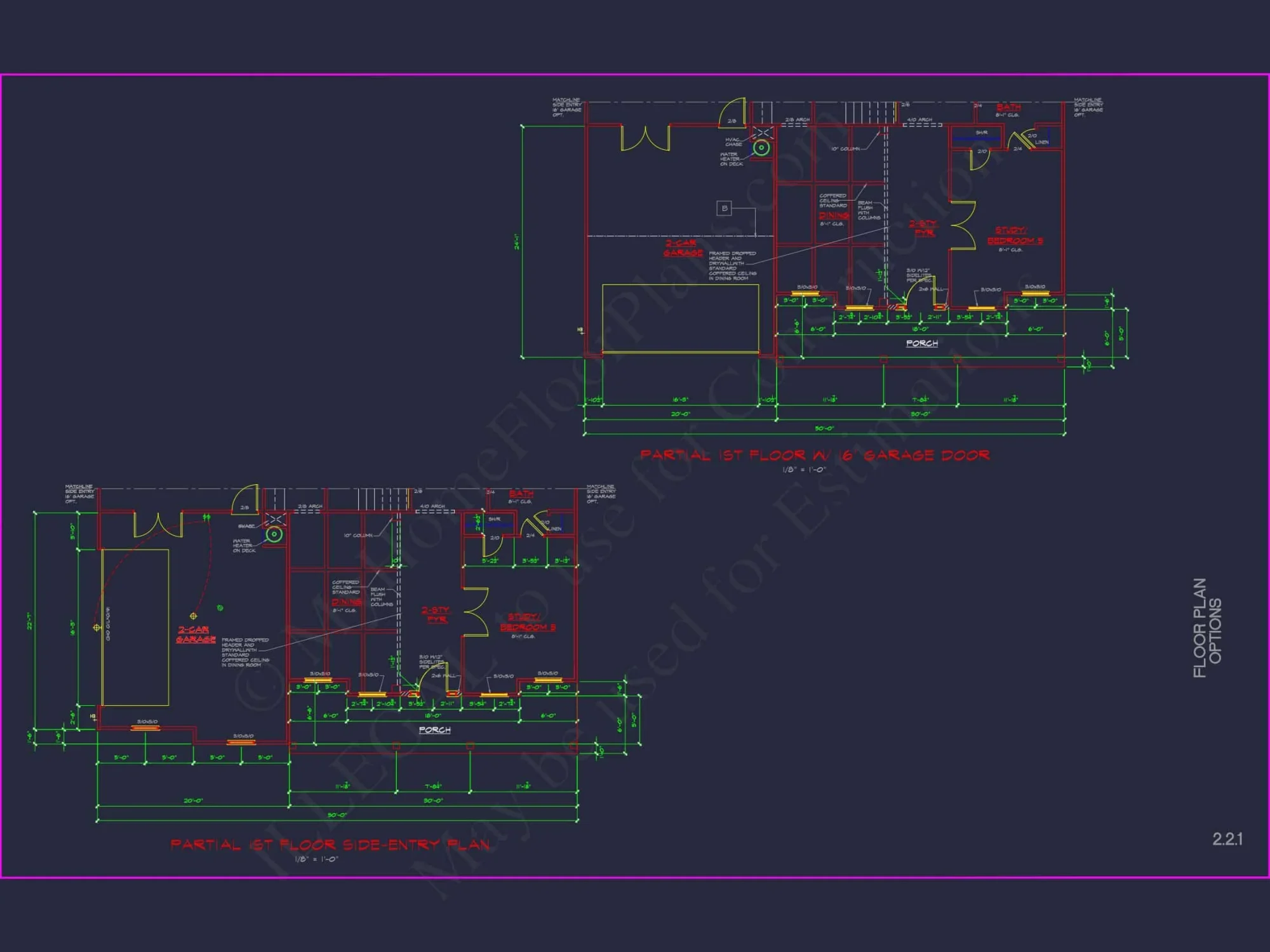 Modern house Plan with Spacious Floor Plans & CAD Designs