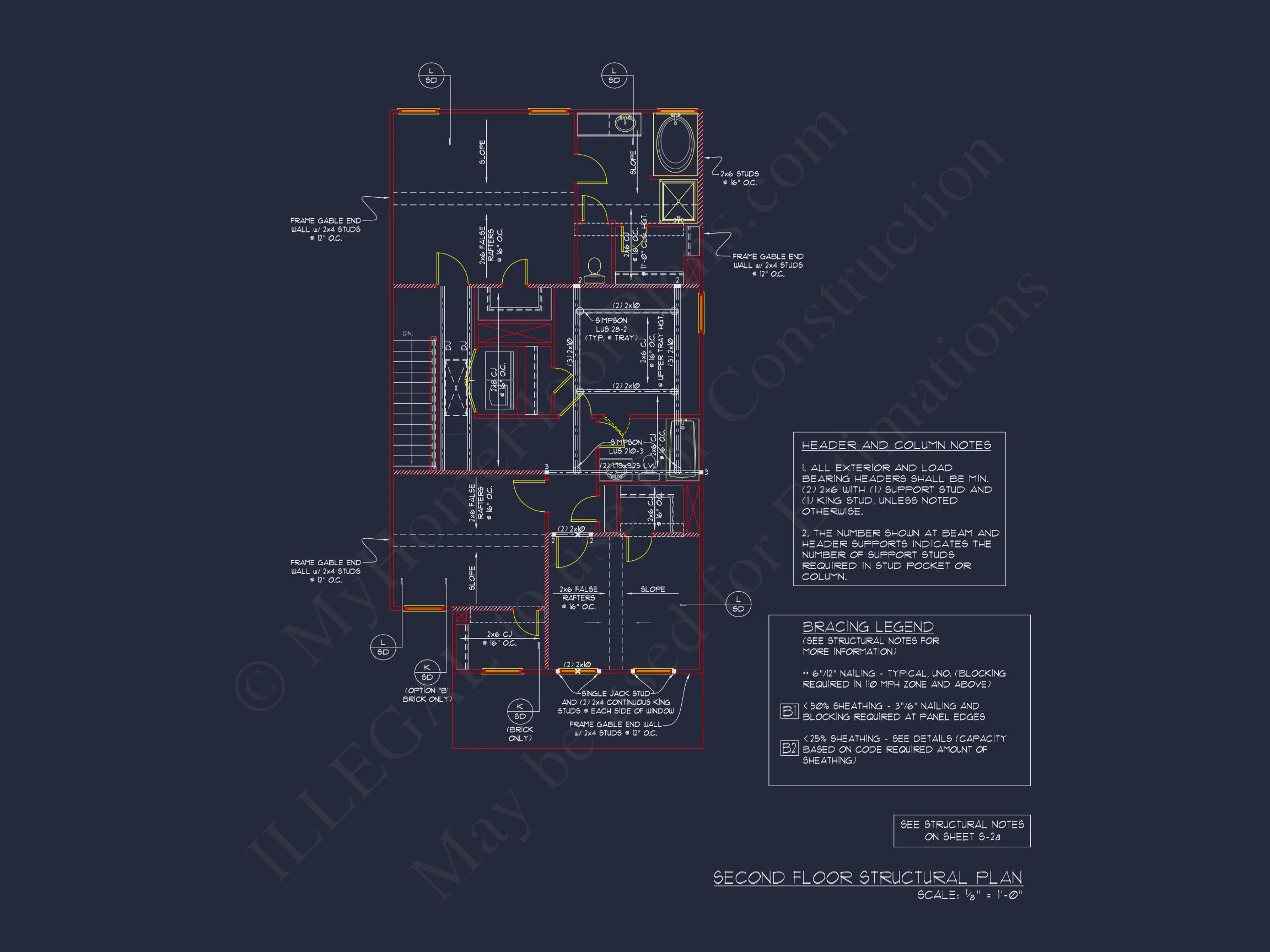 Explore 2-Story house Plan with CAD Designs and Blueprint