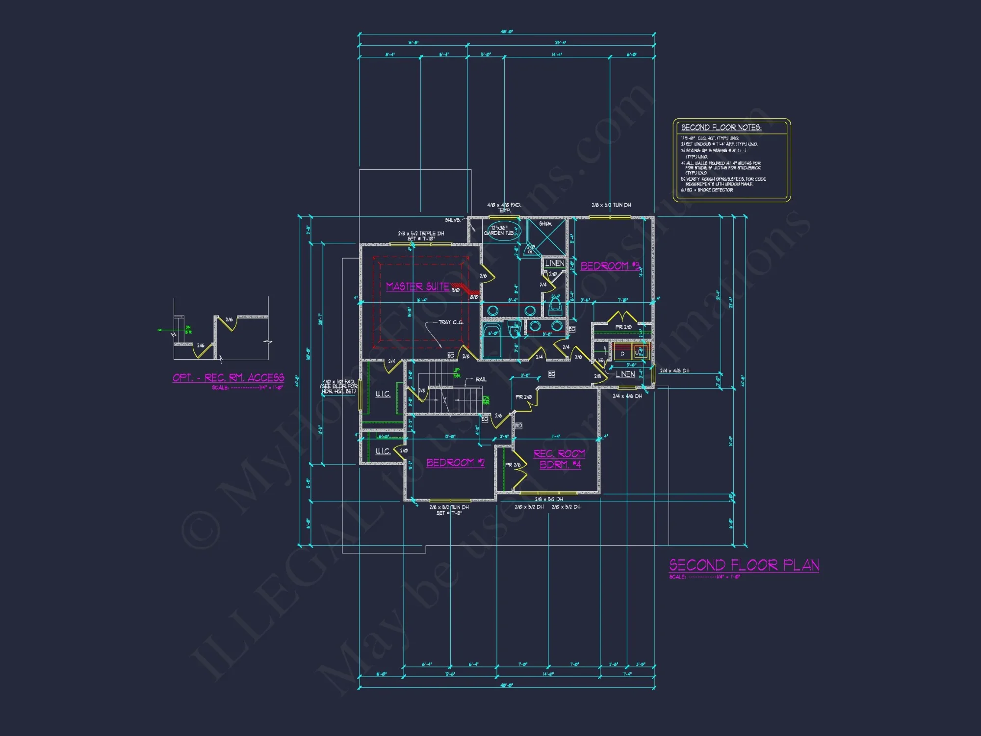 Beautiful house Plan with Modern Craftsman Design and CAD