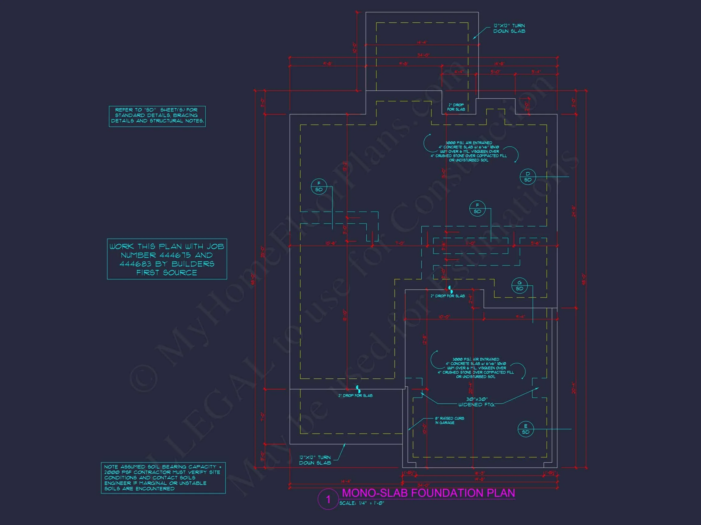 12-2847 HOUSE PLAN - Modern Craftsman House Floor Plan: 4 Bedrooms, 2.5 Baths 15 Modern Craftsman house Floor Plan: 4 Bedrooms, 2.5 Baths
