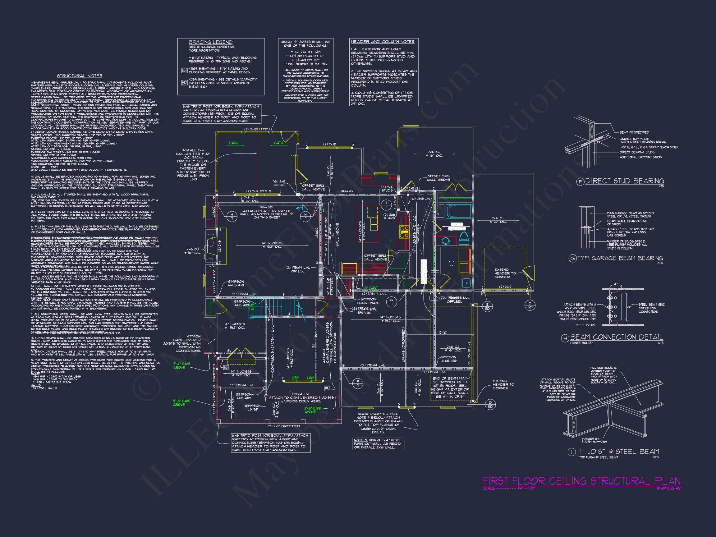 12-2846 HOUSE PLAN - Elegant House Blueprint with Modern Floor Plan & CAD Designs 18 Elegant house Blueprint with Modern Floor Plan & CAD Designs