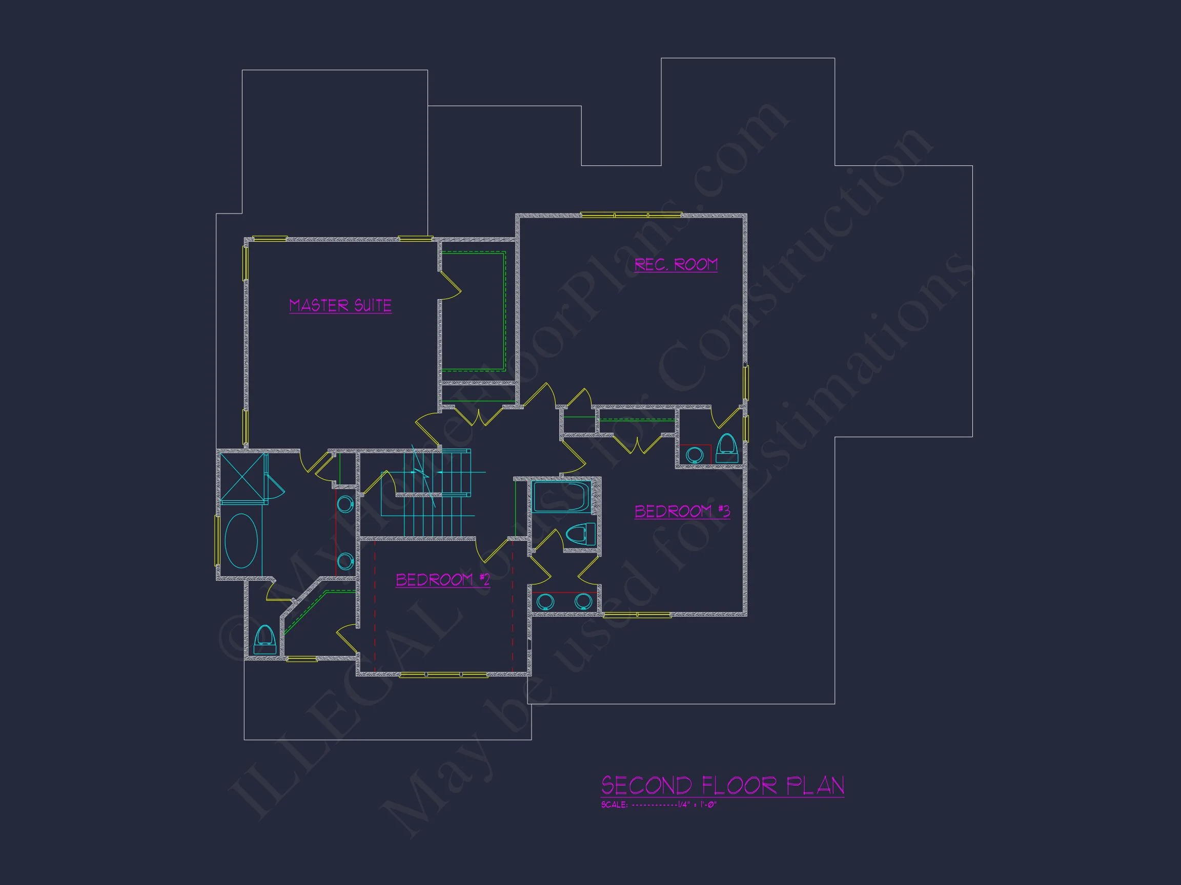 12-2846 HOUSE PLAN - Elegant House Blueprint with Modern Floor Plan & CAD Designs 12 Elegant house Blueprint with Modern Floor Plan & CAD Designs