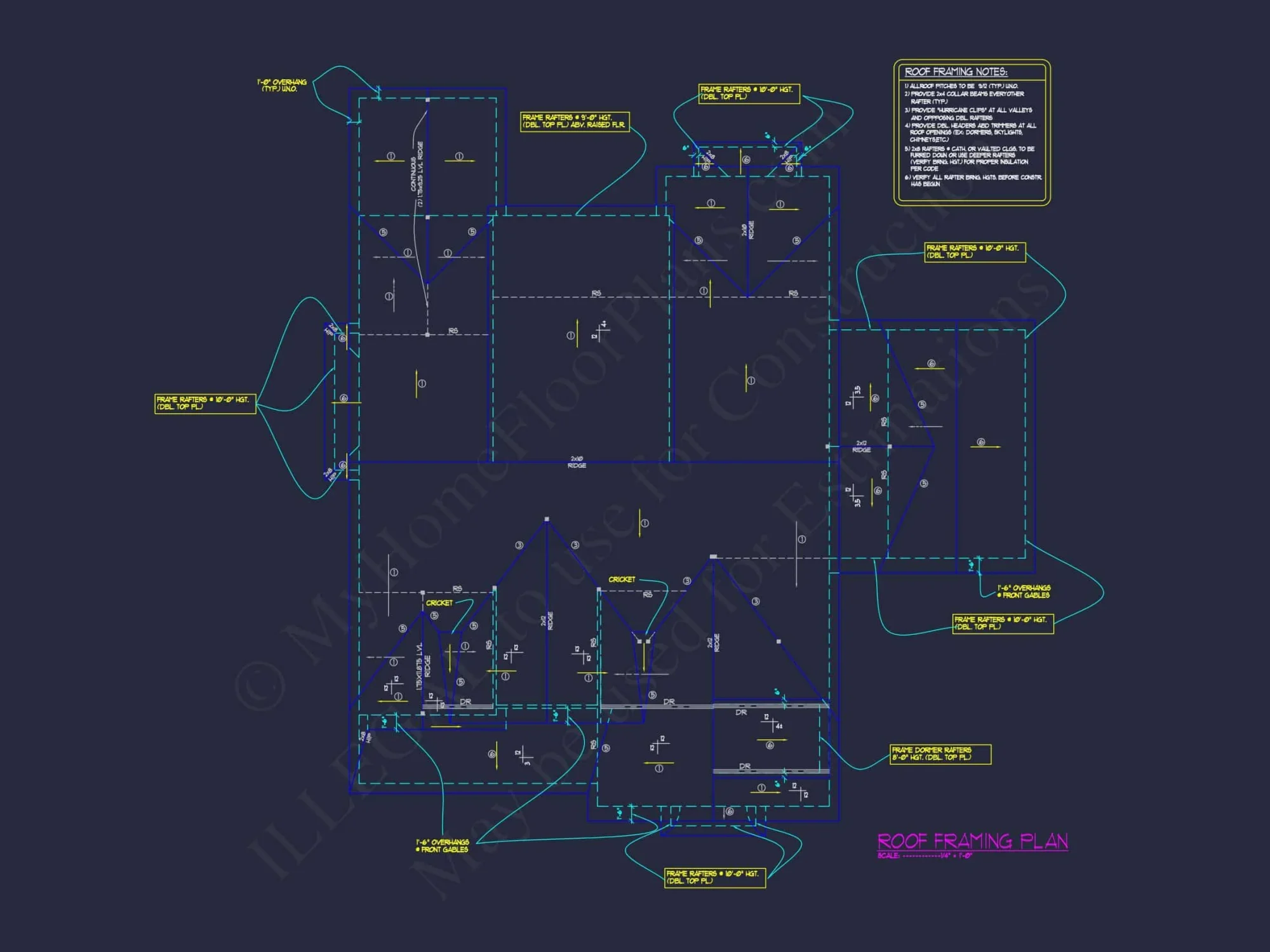 Modern Craftsman house Plan with Detailed Floor Designs