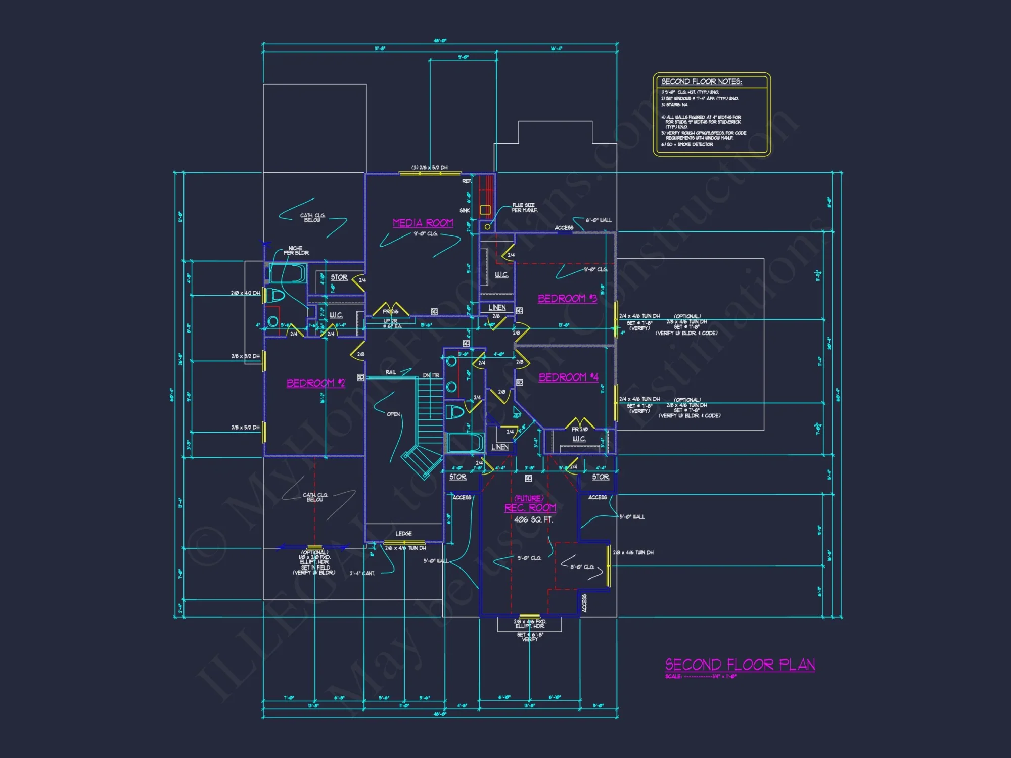 Modern Craftsman house Plan with Detailed Floor Designs