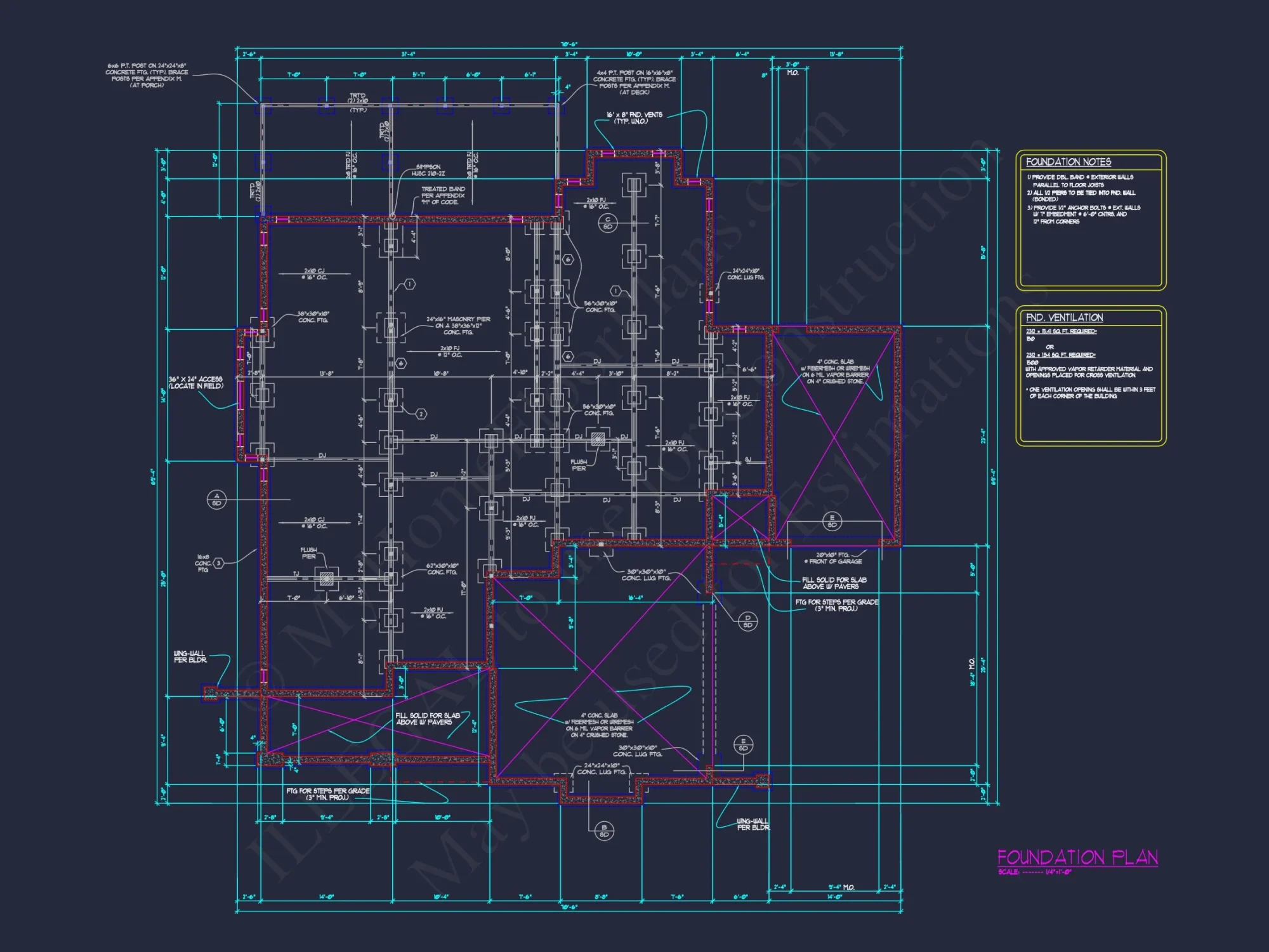 Modern Craftsman house Plan with Detailed Floor Designs