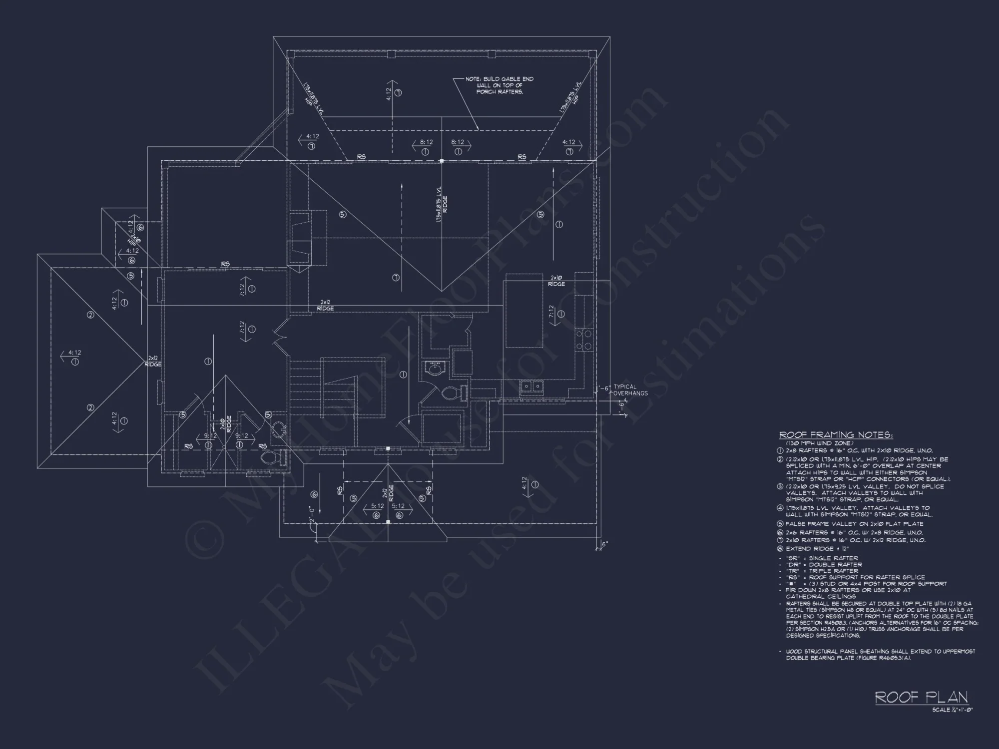 Beach Coastal house Plan with Detailed CAD Floor Designs