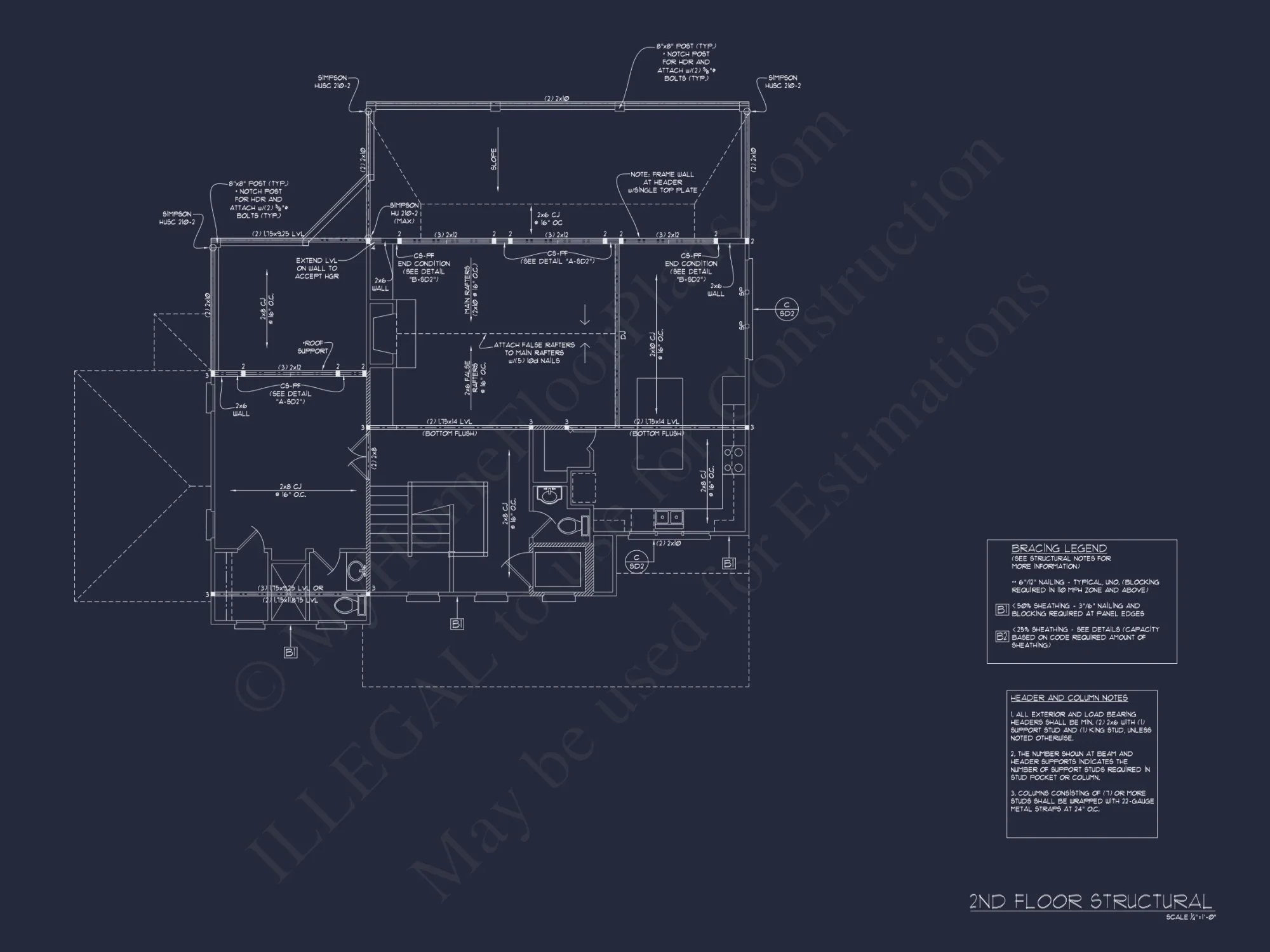 Beach Coastal house Plan with Detailed CAD Floor Designs