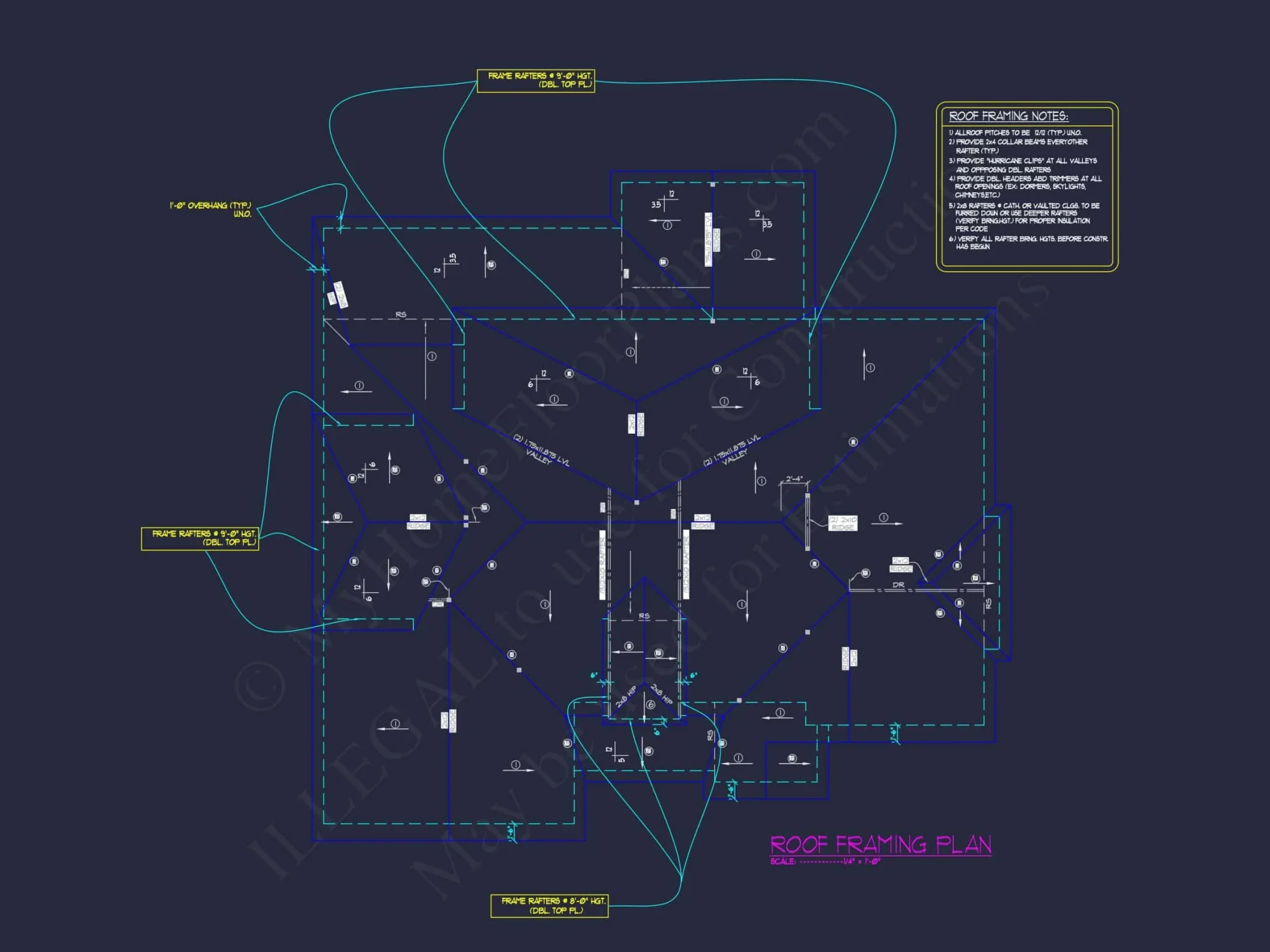 Traditional Craftsman house Plan with CAD Floor Designs
