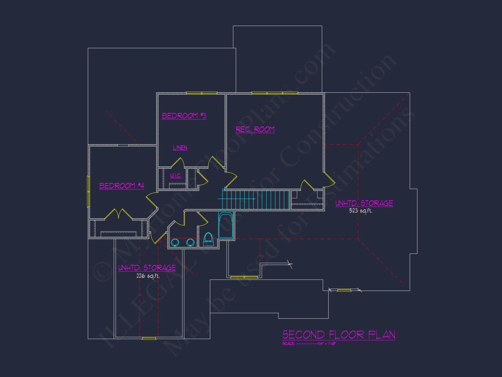 Traditional Craftsman house Plan with CAD Floor Designs