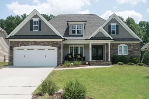 Traditional Craftsman house Plan with CAD Floor Designs