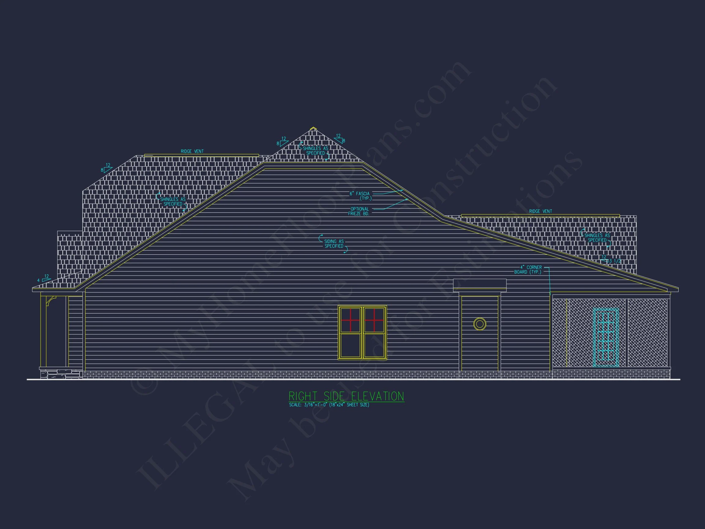 12-2750 HOUSE PLAN - Craftsman House Plan – Floor Plan with CAD & Designs 5 Craftsman house Plan – Floor Plan with CAD & Designs