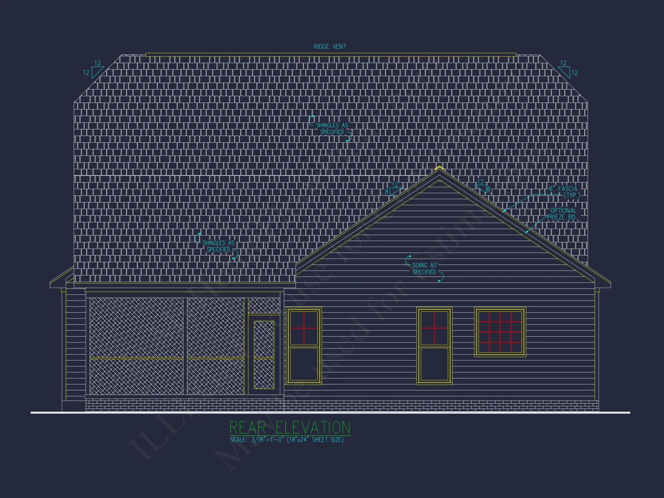 12-2750 HOUSE PLAN - Craftsman House Plan – Floor Plan with CAD & Designs 4 Craftsman house Plan – Floor Plan with CAD & Designs