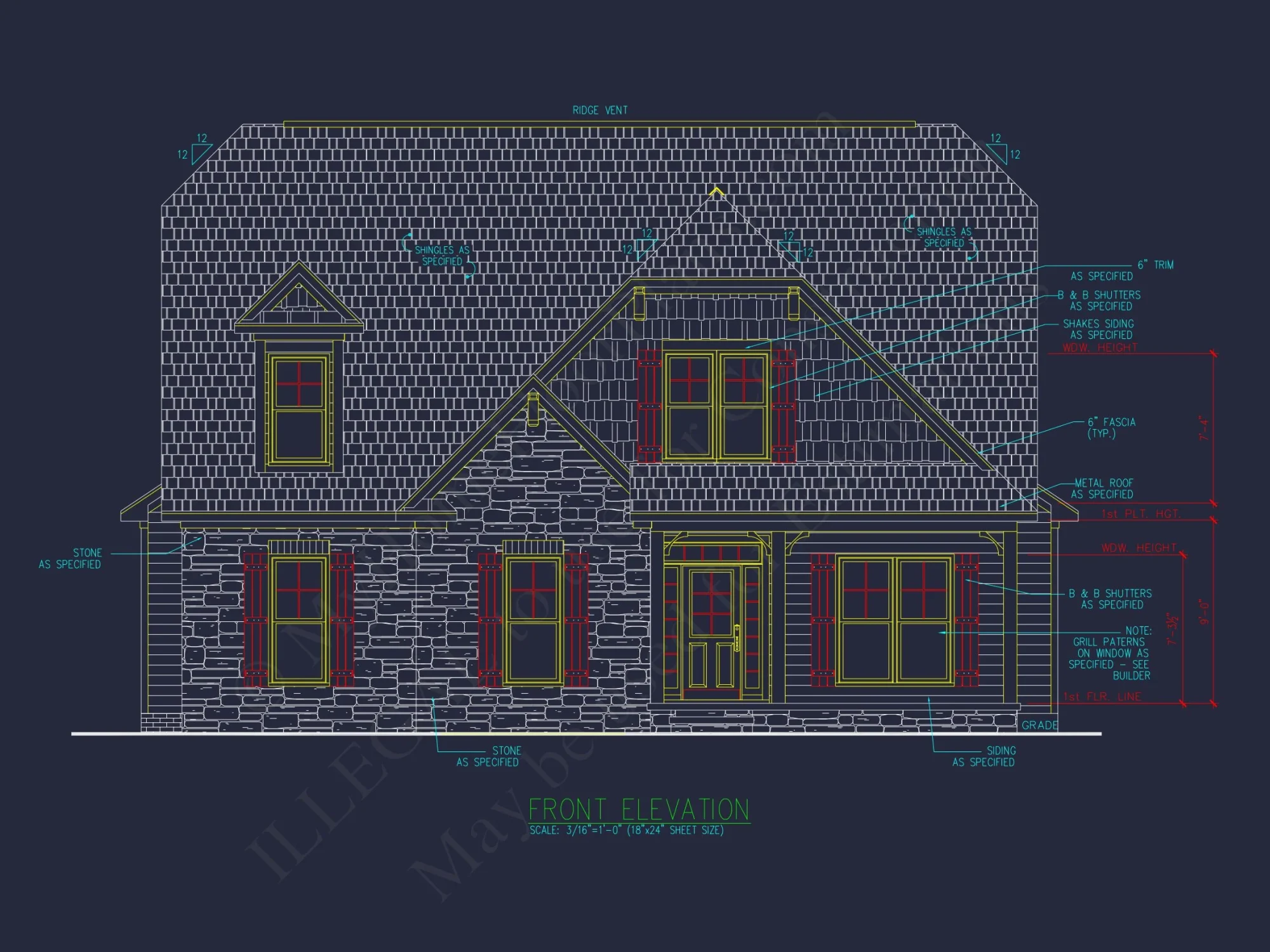 Craftsman house Plan – Floor Plan with CAD & Designs