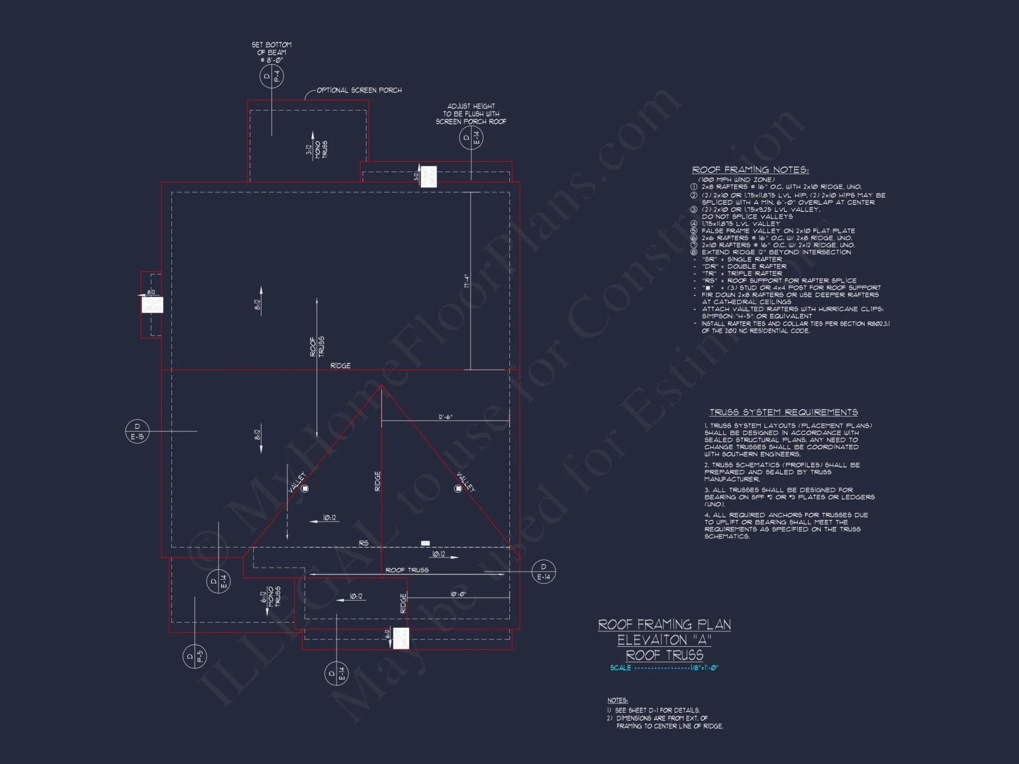 Elegant house Plan with 2-Story Floor Plan, CAD Designs & Blueprint