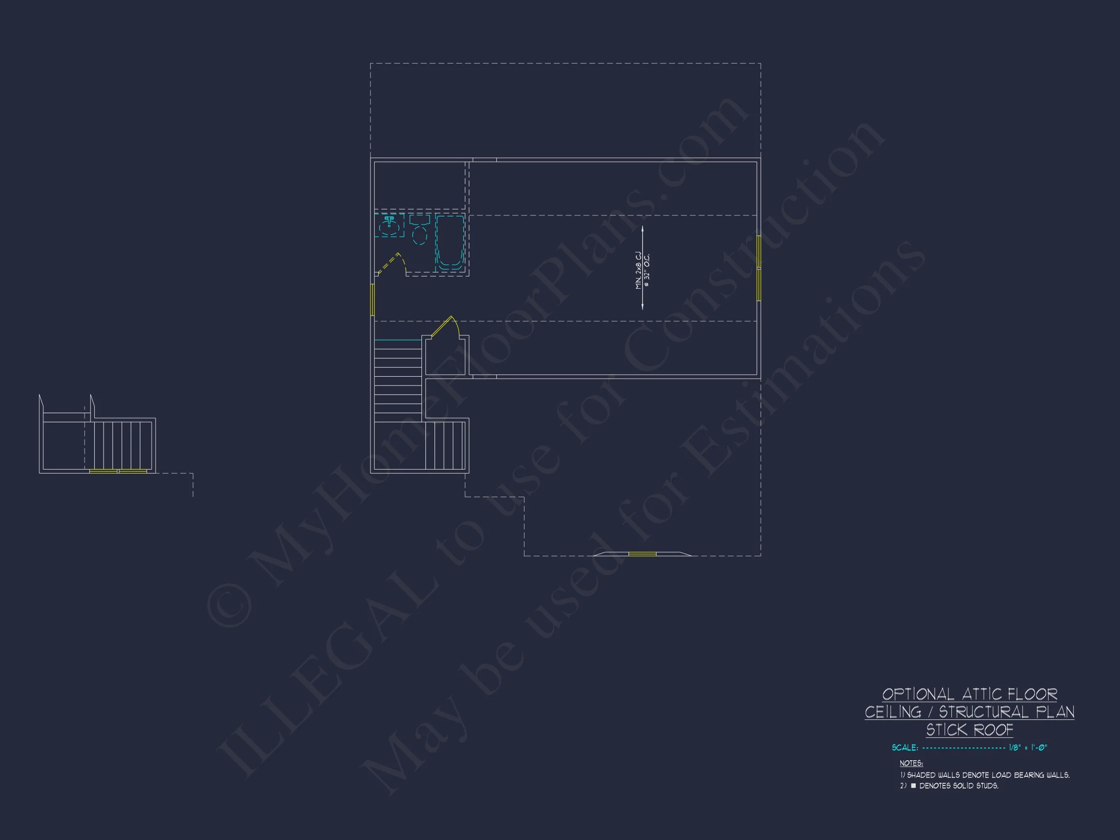 12-2711 HOUSE PLAN - Elegant House Plan with 2-Story Floor Plan, CAD Designs & Blueprint 28 Elegant house Plan with 2-Story Floor Plan, CAD Designs & Blueprint