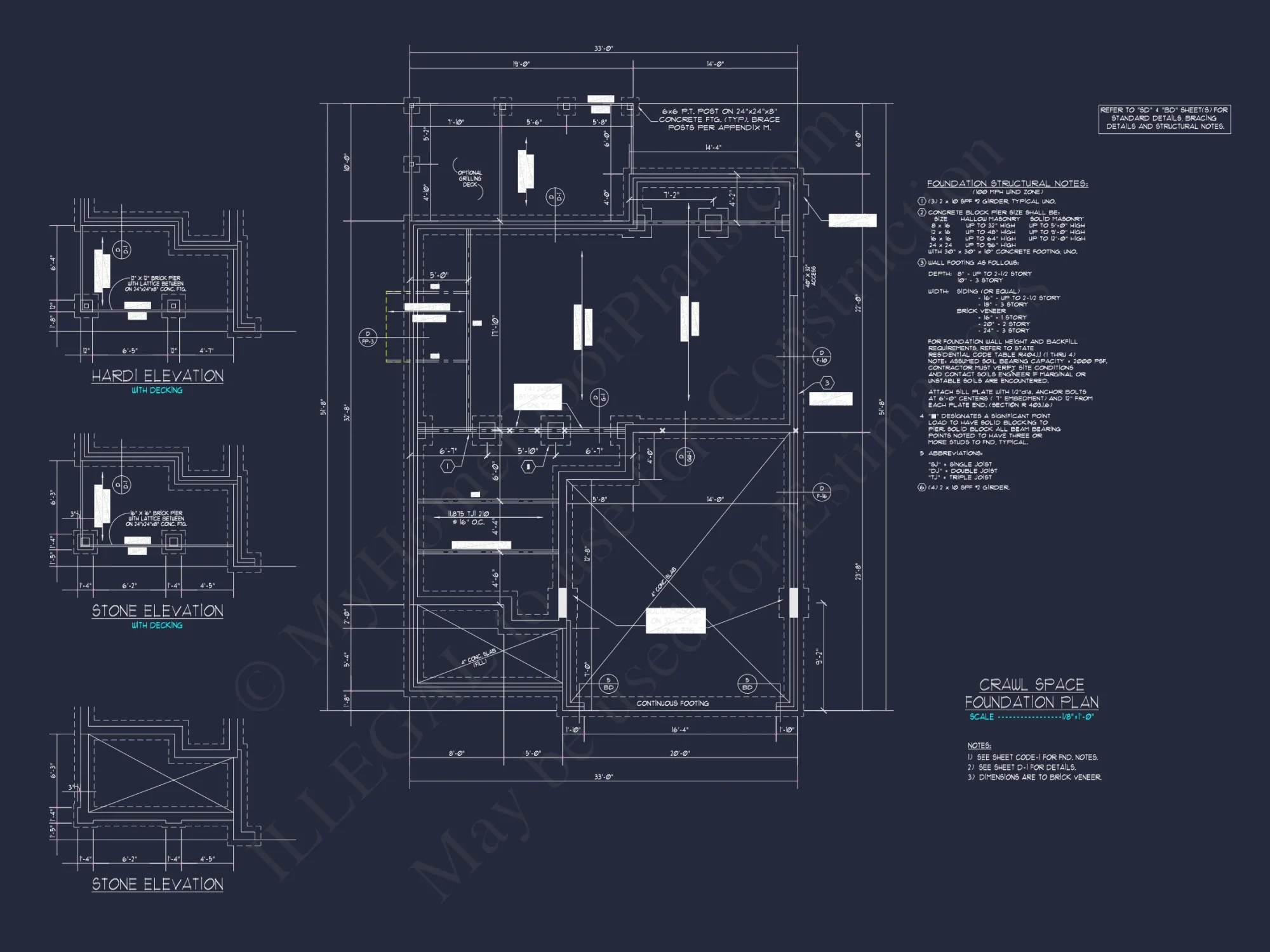 Elegant house Plan with 2-Story Floor Plan, CAD Designs & Blueprint