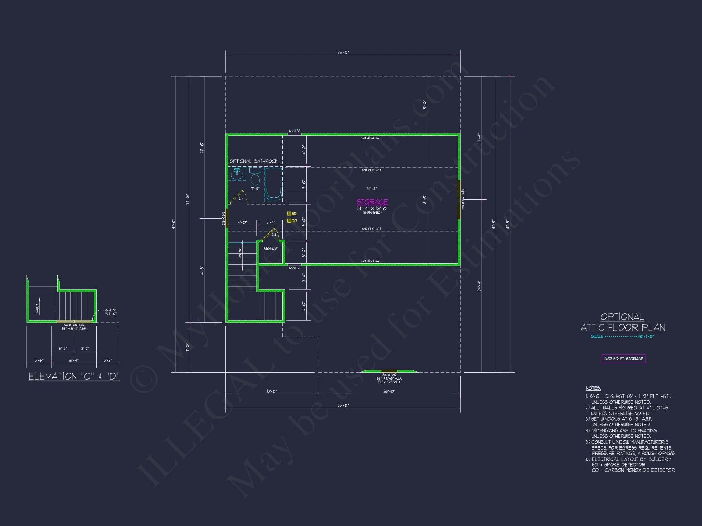 12-2711 HOUSE PLAN - Elegant House Plan with 2-Story Floor Plan, CAD Designs & Blueprint 21 Elegant house Plan with 2-Story Floor Plan, CAD Designs & Blueprint