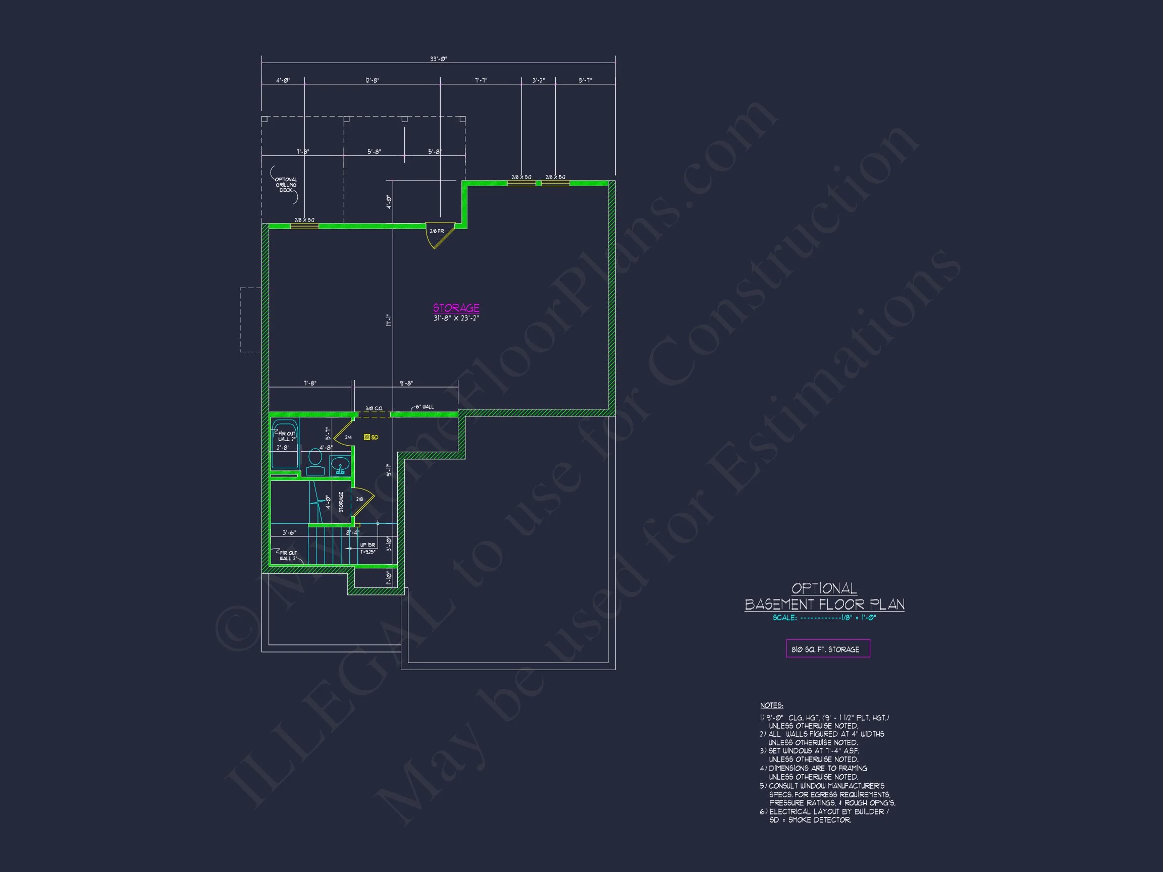 12-2711 HOUSE PLAN - Elegant House Plan with 2-Story Floor Plan, CAD Designs & Blueprint 13 Elegant house Plan with 2-Story Floor Plan, CAD Designs & Blueprint